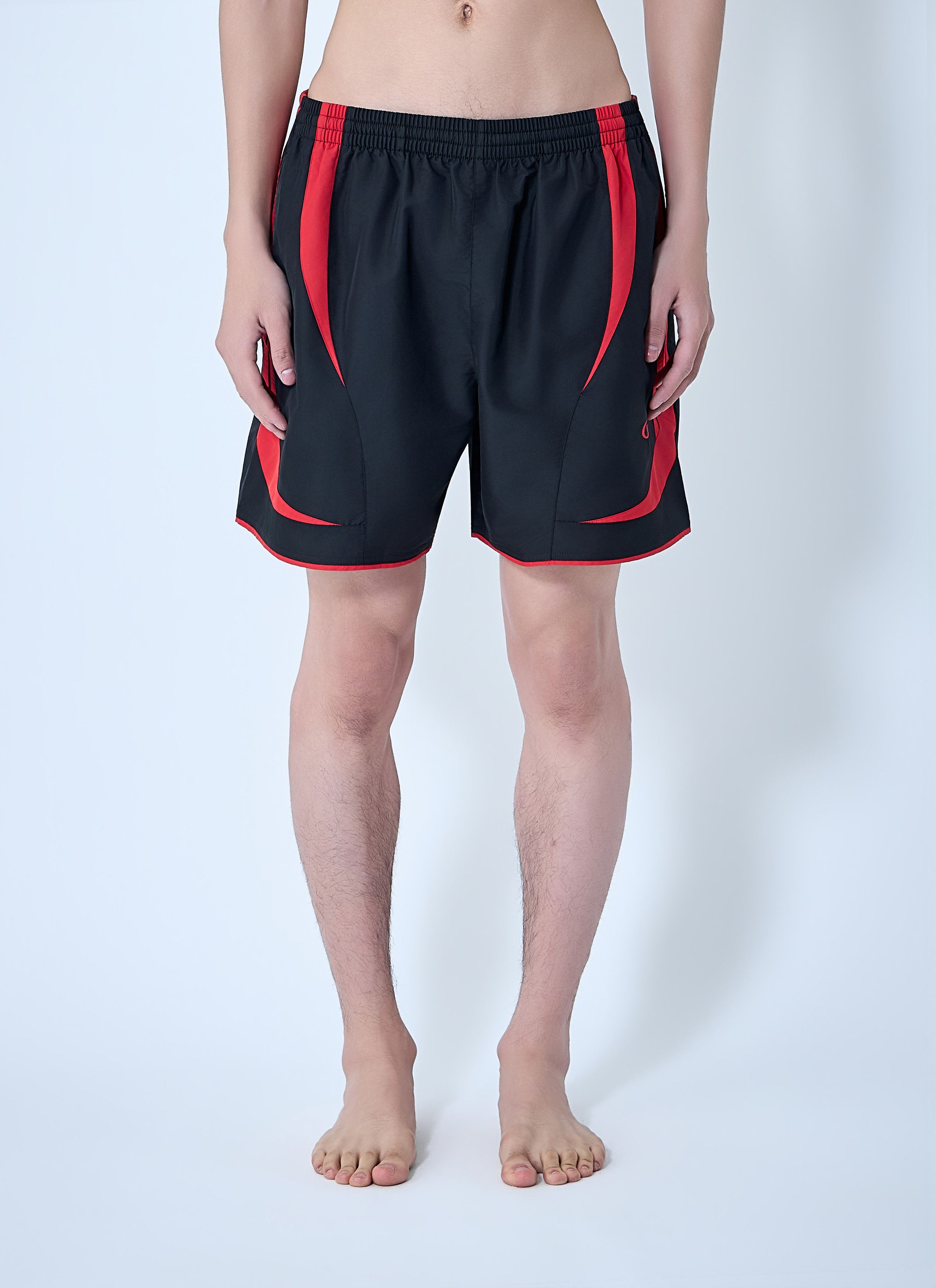 Balenciaga LAYERED UNDERWEAR SWIM SHORTS | Grailed