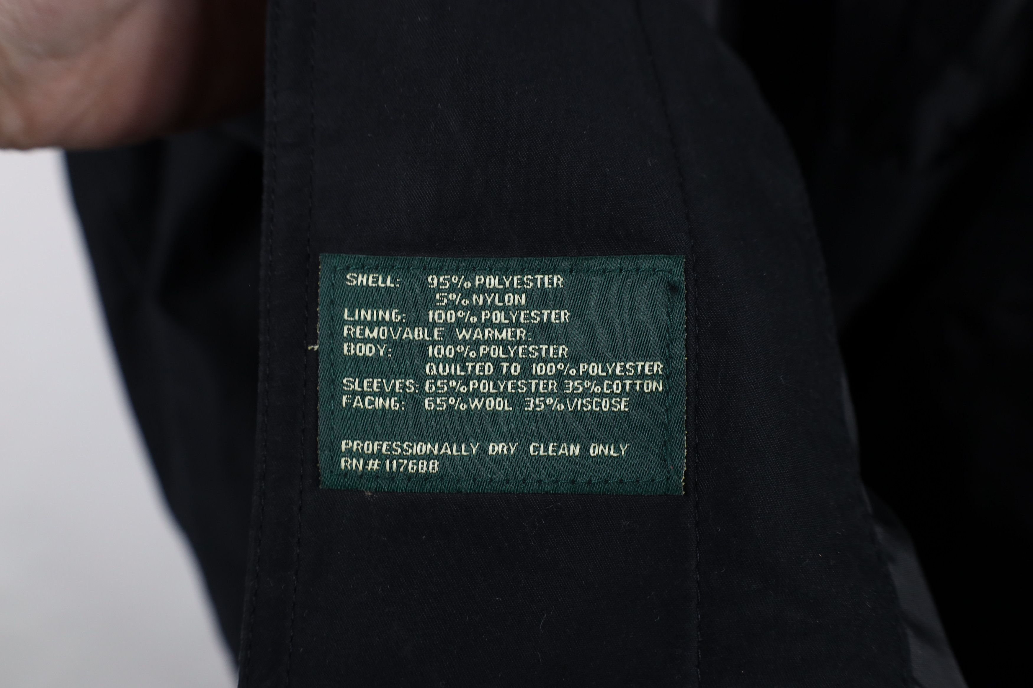 Ralph Lauren Vintage 90s Ralph Lauren Button Trench Coat Jacket Size US L / EU 52-54 / 3 - 11 Thumbnail