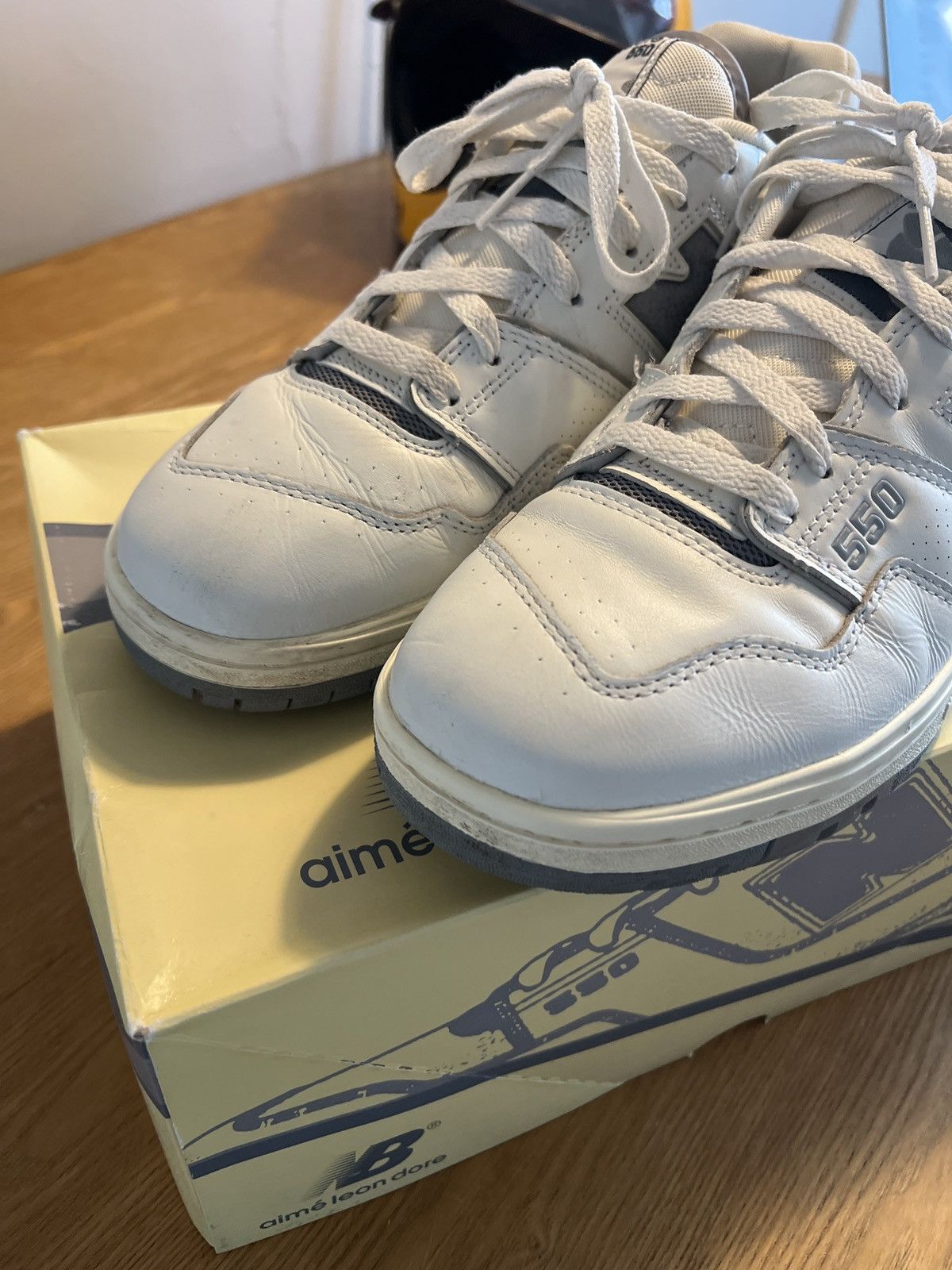 Aime Leon Dore × New Balance New Balance x Aime Leon Dore 550’s Size US 10.5 / EU 43-44 - 12 Thumbnail