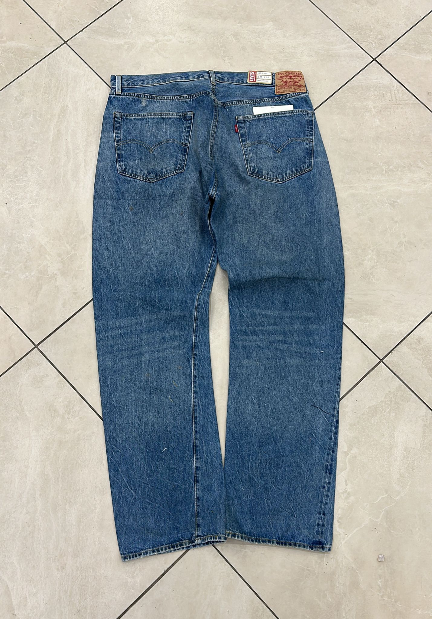 Levi's Vintage Clothing LVC Levi's Vintage Clothing 1955 501XX BigE Selvedge Jeans Size US 38 / EU 54 - 1 Thumbnail