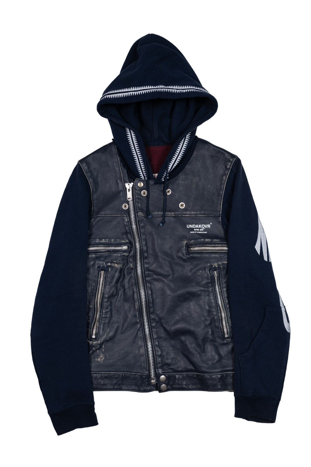 Undercover Undercover One-off Giz Hybrid Biker Jacket Size US S / EU 44-46 / 1 - 2 Thumbnail
