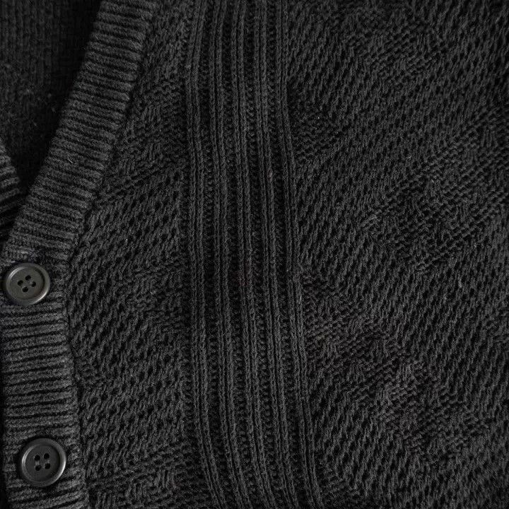 Y's Y's size os 1980s Black Wool Sweater Size US M / EU 48-50 / 2 - 2 Thumbnail