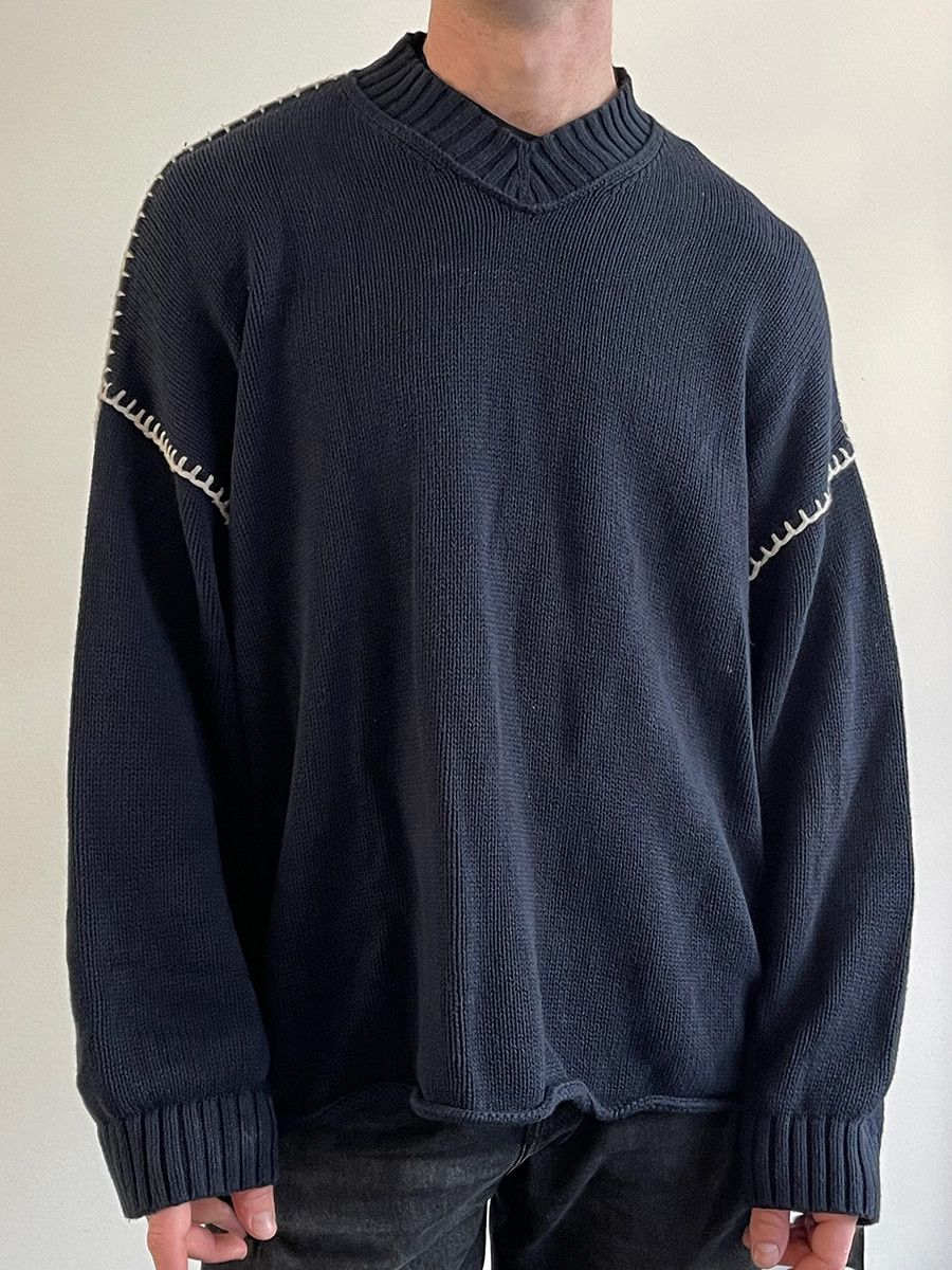 Tiger of Sweden Oversized Baseball Cotton Knit Size US L / EU 52-54 / 3 - 1 Thumbnail