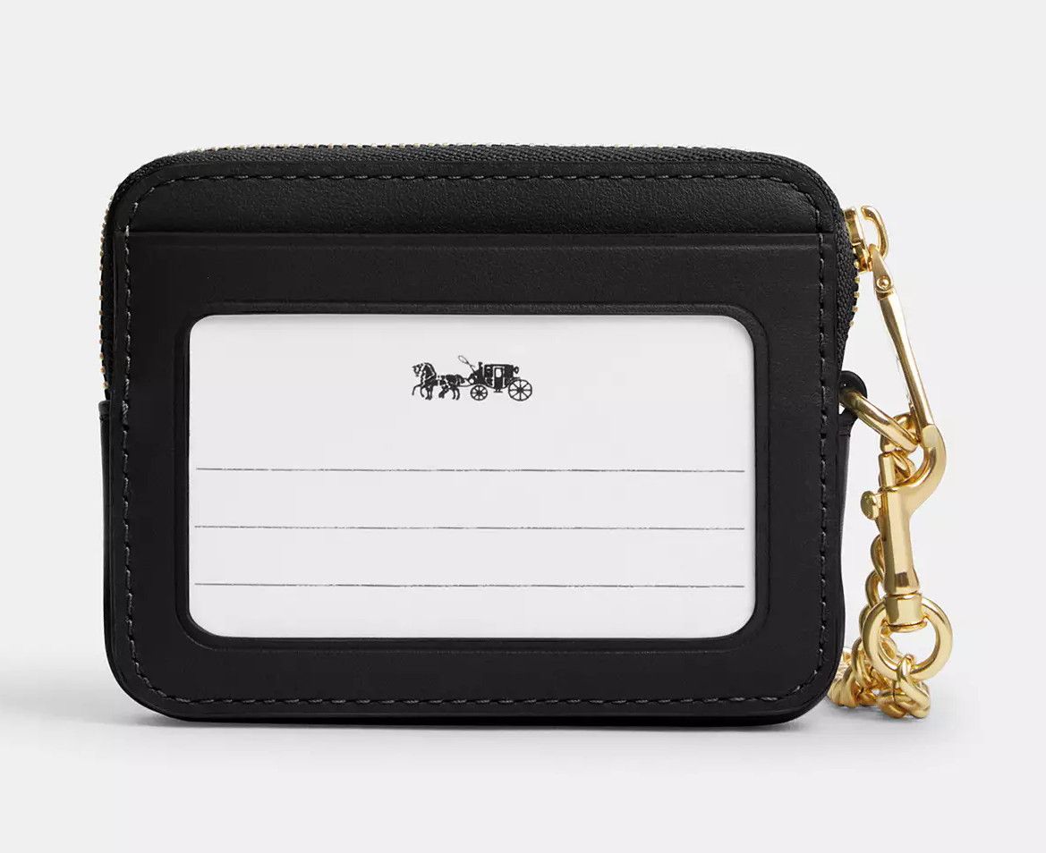 Coach NWT Coach Zip Card Case With Quilting CZ467 Size ONE SIZE - 5 Thumbnail