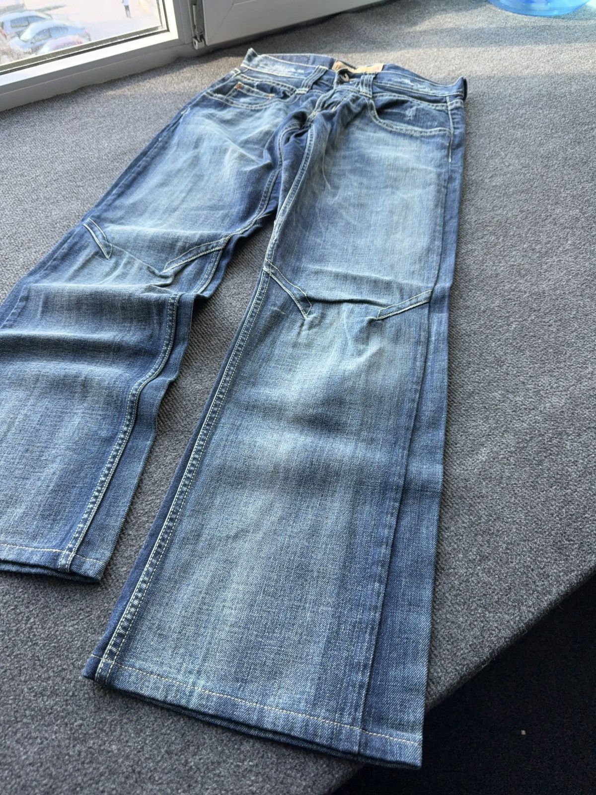 Vintage Vintage 00s Japanese Bootcut If Six Was Nine style y2k jeans Size US 31 - 3 Thumbnail
