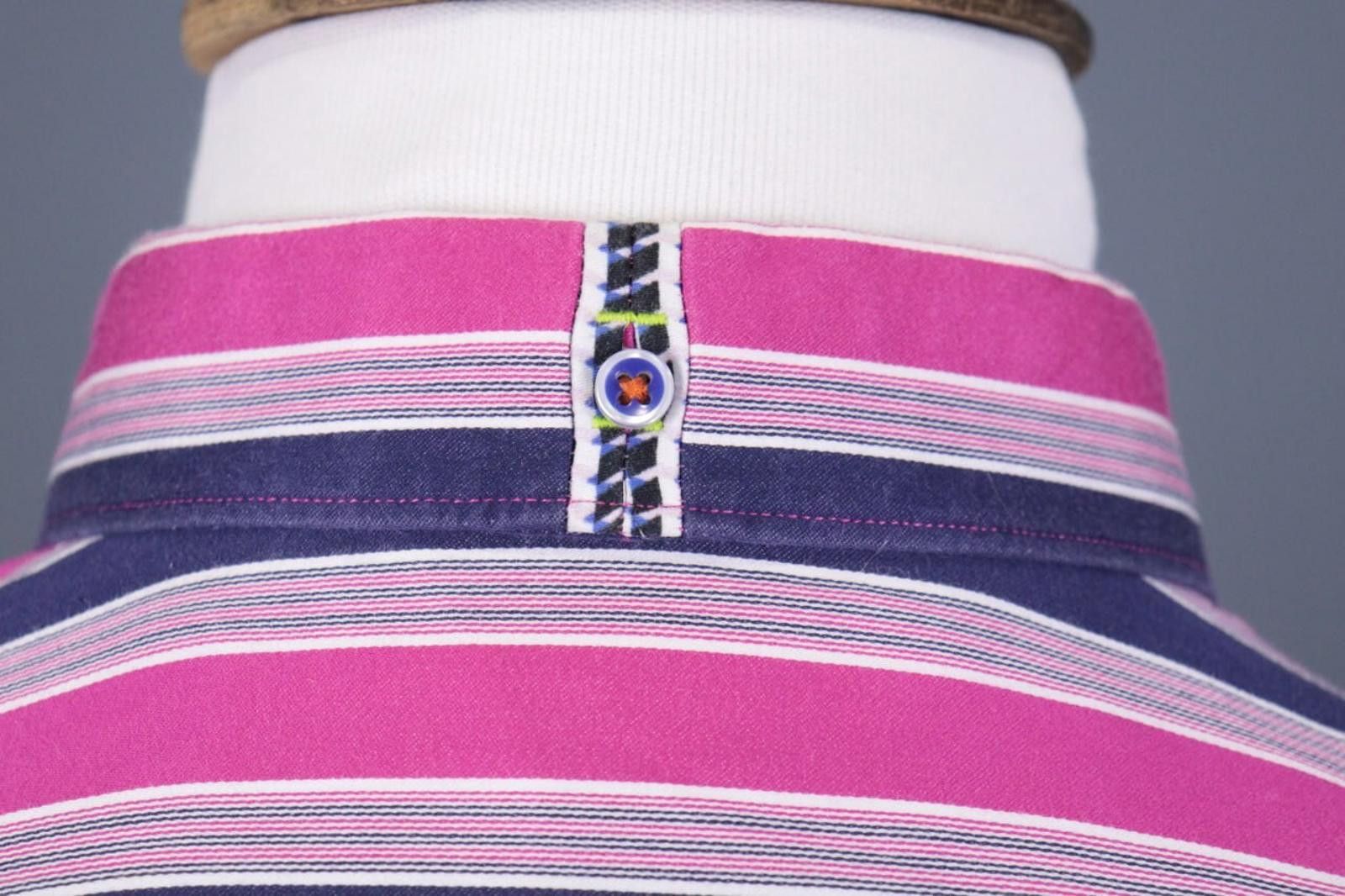Robert Graham Robert Graham Tailored Fit Striped Long Sleeve Shirt L Size US L / EU 52-54 / 3 - 10 Thumbnail