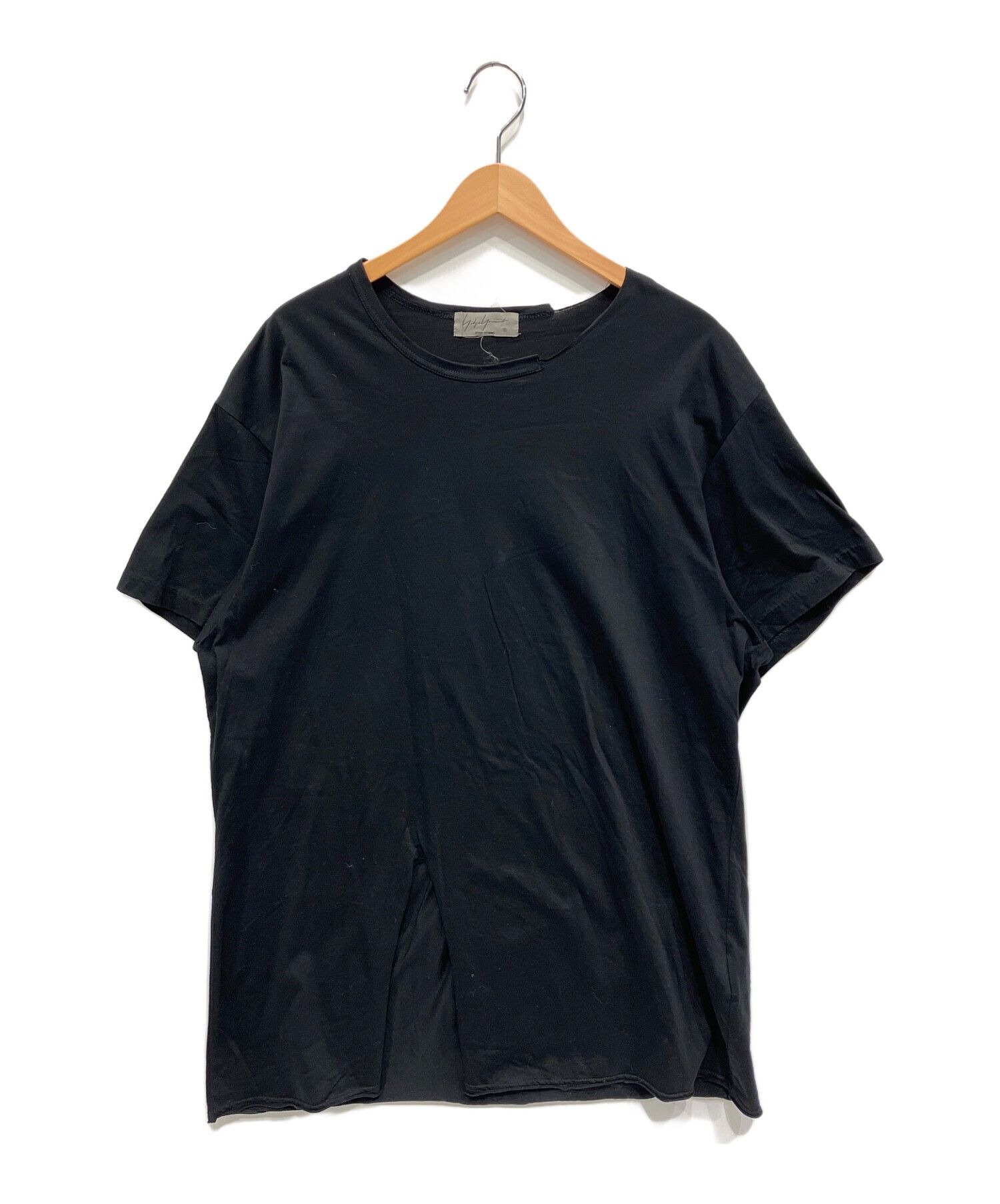 Yohji Yamamoto Asymmetrical Collar T-Shirt Size US L / EU 52-54 / 3 - 1 Thumbnail