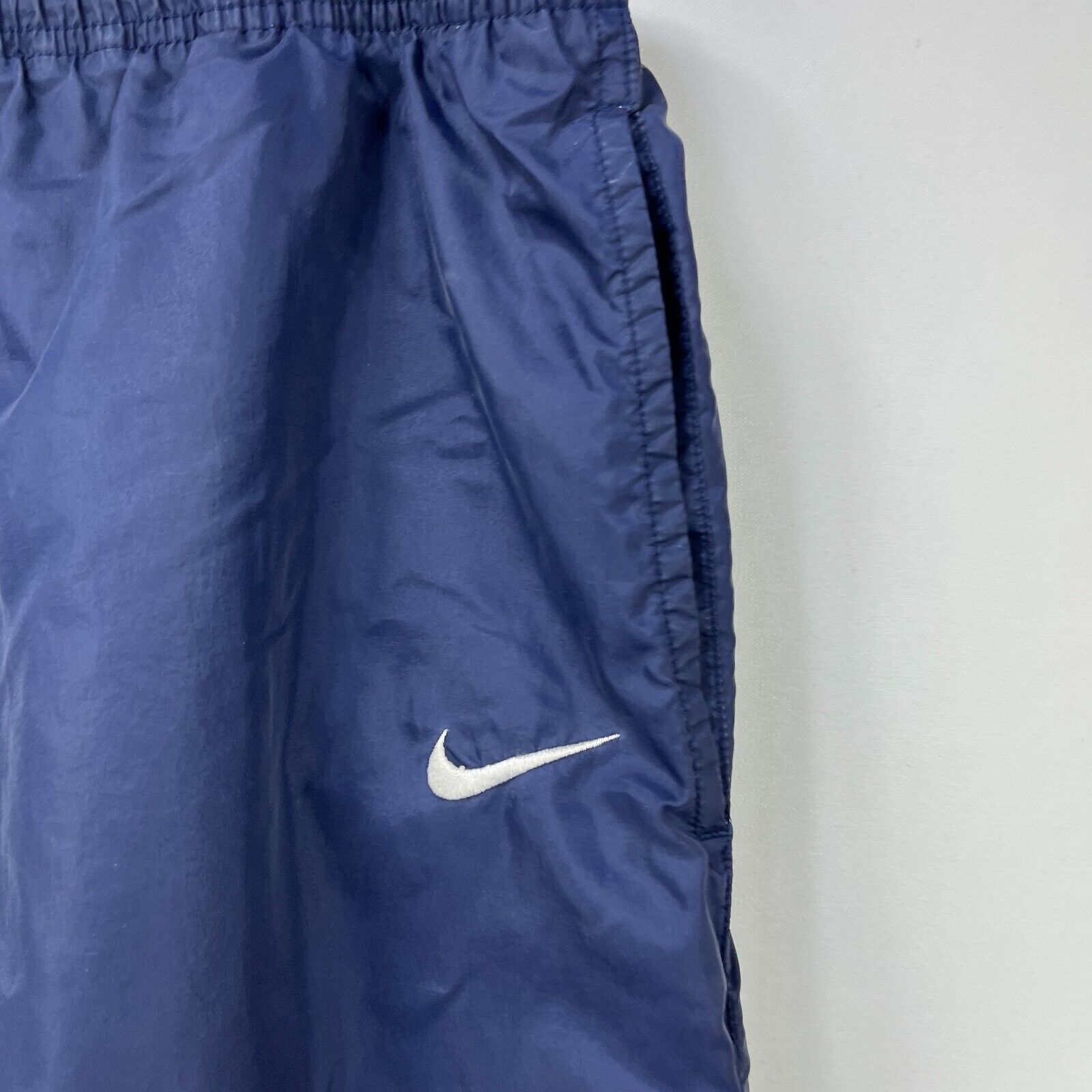 Nike × Vintage Vintage 90s Nike Swoosh Windbreaker Baggy Pants XL Swishy Size US 42 / EU 58 - 3 Thumbnail