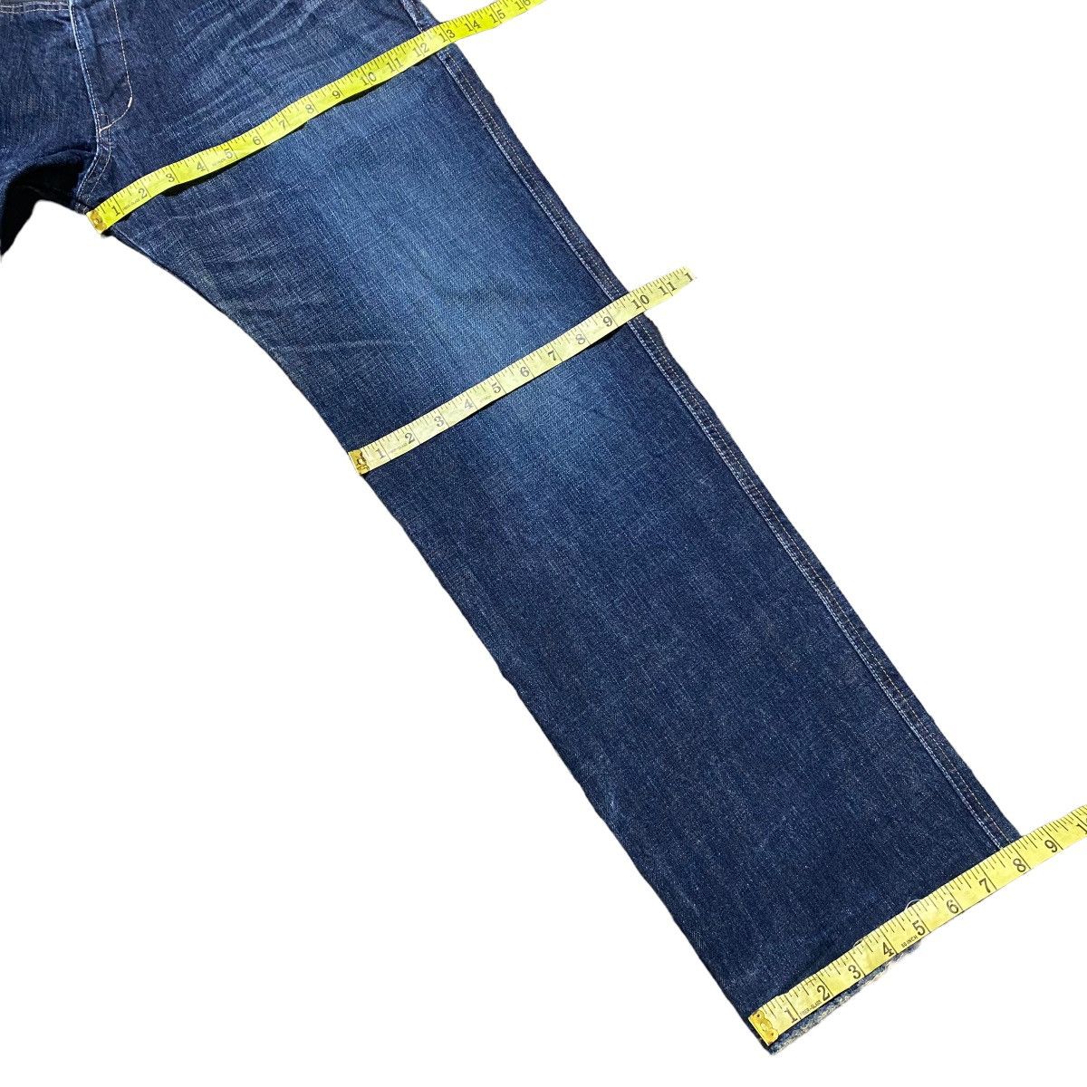 Japanese Brand Japanese Brand HIGHBROW Hybrid Denim Jeans Size US 32 / EU 48 - 19 Thumbnail