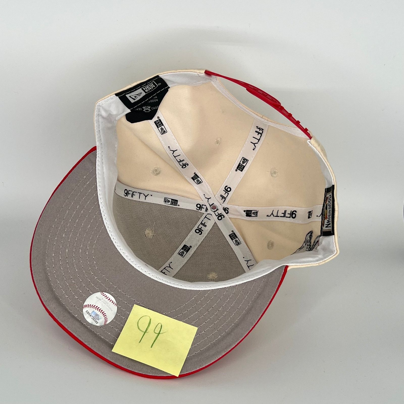New Era Khaki Red Minnesota Twins A.L. Side Patch New Era MLB 9Fifty Size ONE SIZE - 4 Thumbnail