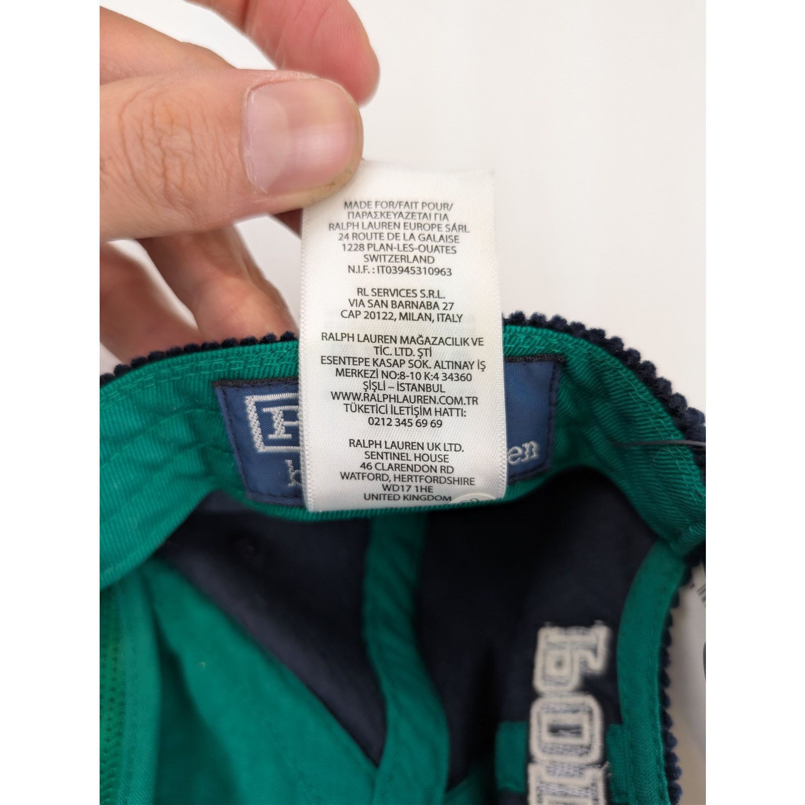 Ralph Lauren o1rshd1 CC20 Size: OS / Prince ST Cap / Hat in Blue Size ONE SIZE - 17 Thumbnail