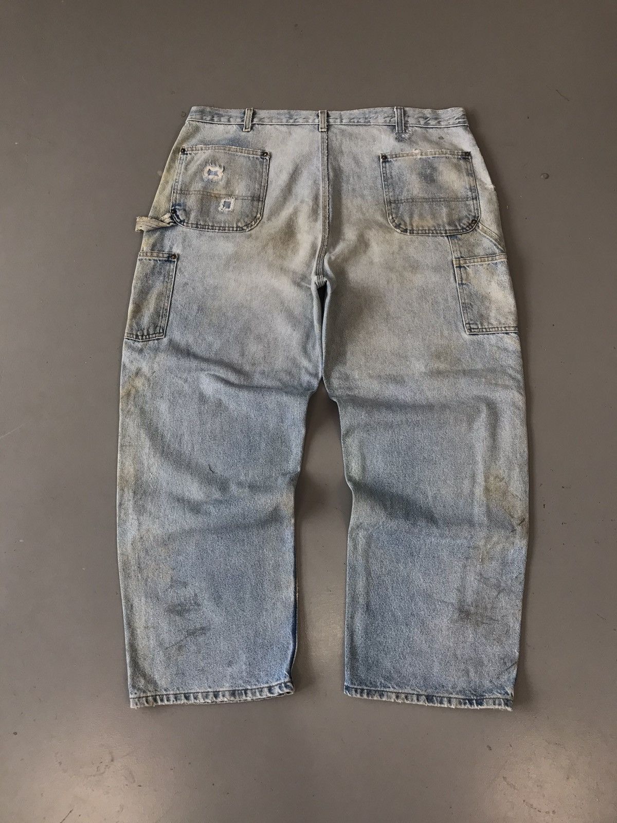Carhartt × Vintage Vintage Carhartt B73 DST double knee denim Size US 43 - 7 Thumbnail