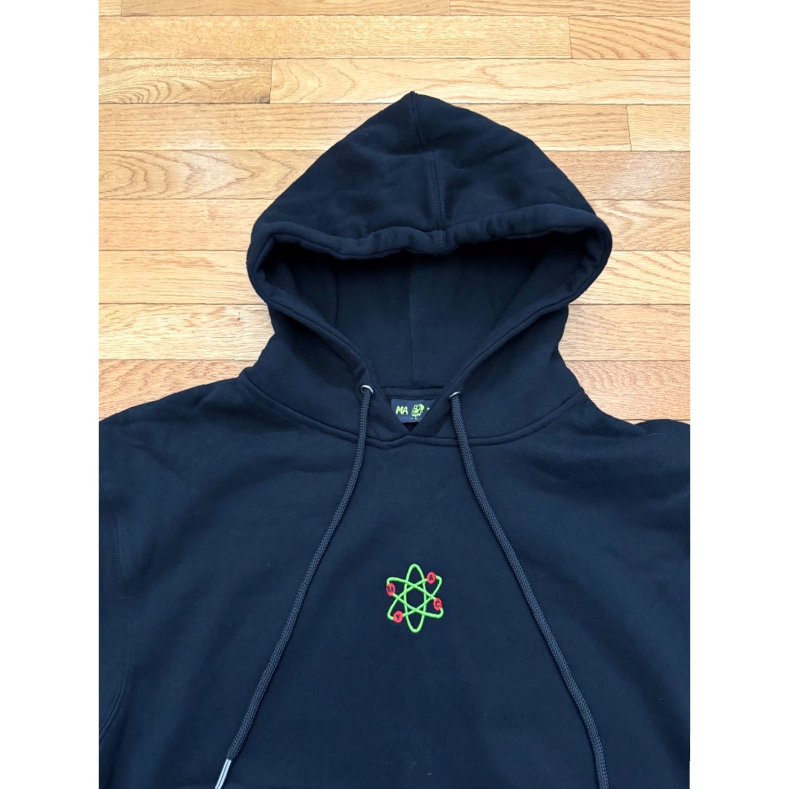 Vintage MAYC Mutant Ape Yacht Club Mutant World Hoodie Mens L NWOT Black Pullover Bored Ape Shirt Size US L / EU 52-54 / 3 - 3 Thumbnail