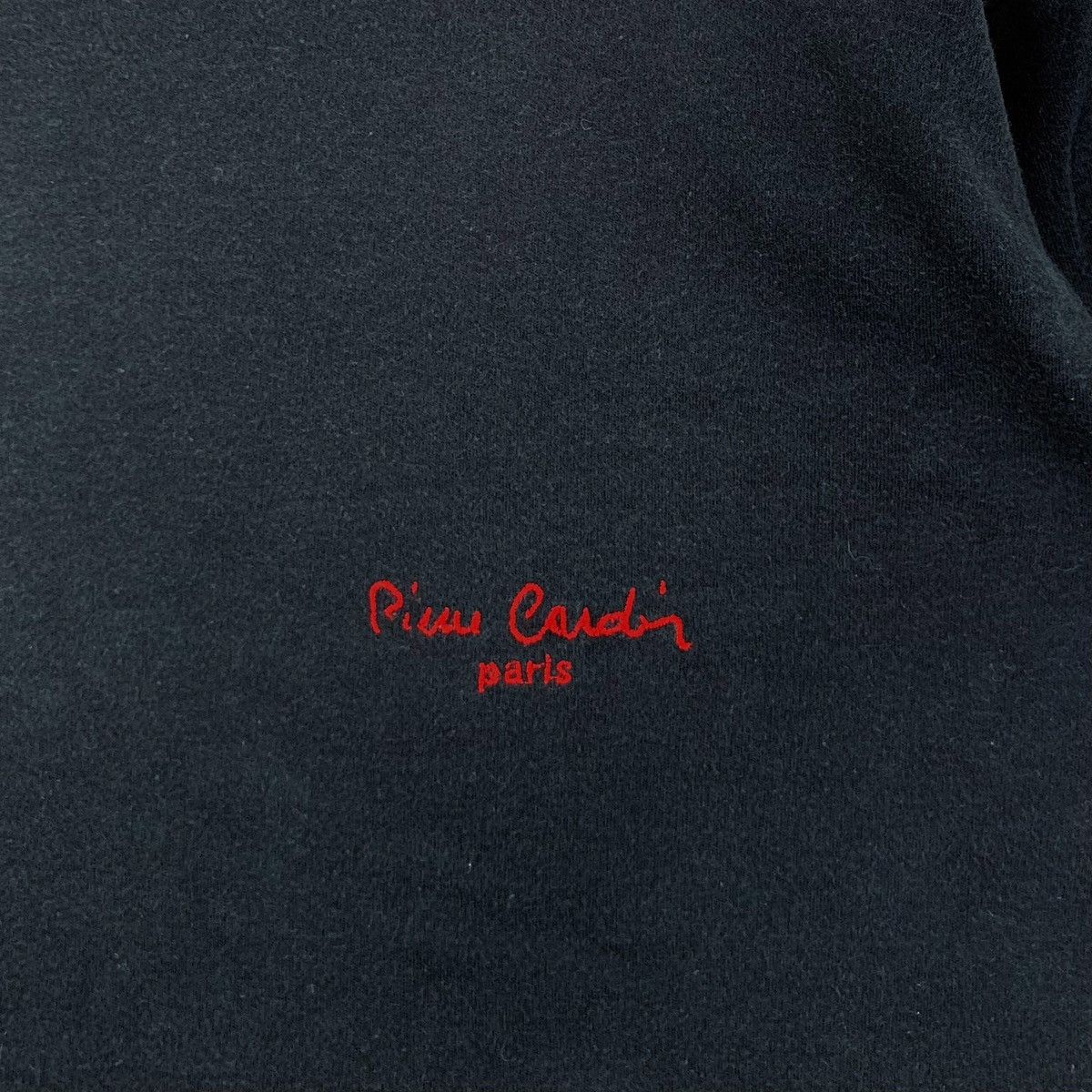 Pierre Cardin Vintage 80’ PIERRE CARDIN PARIS Embroidered Tee Shirt Size L / US 10 / IT 46 - 3 Thumbnail