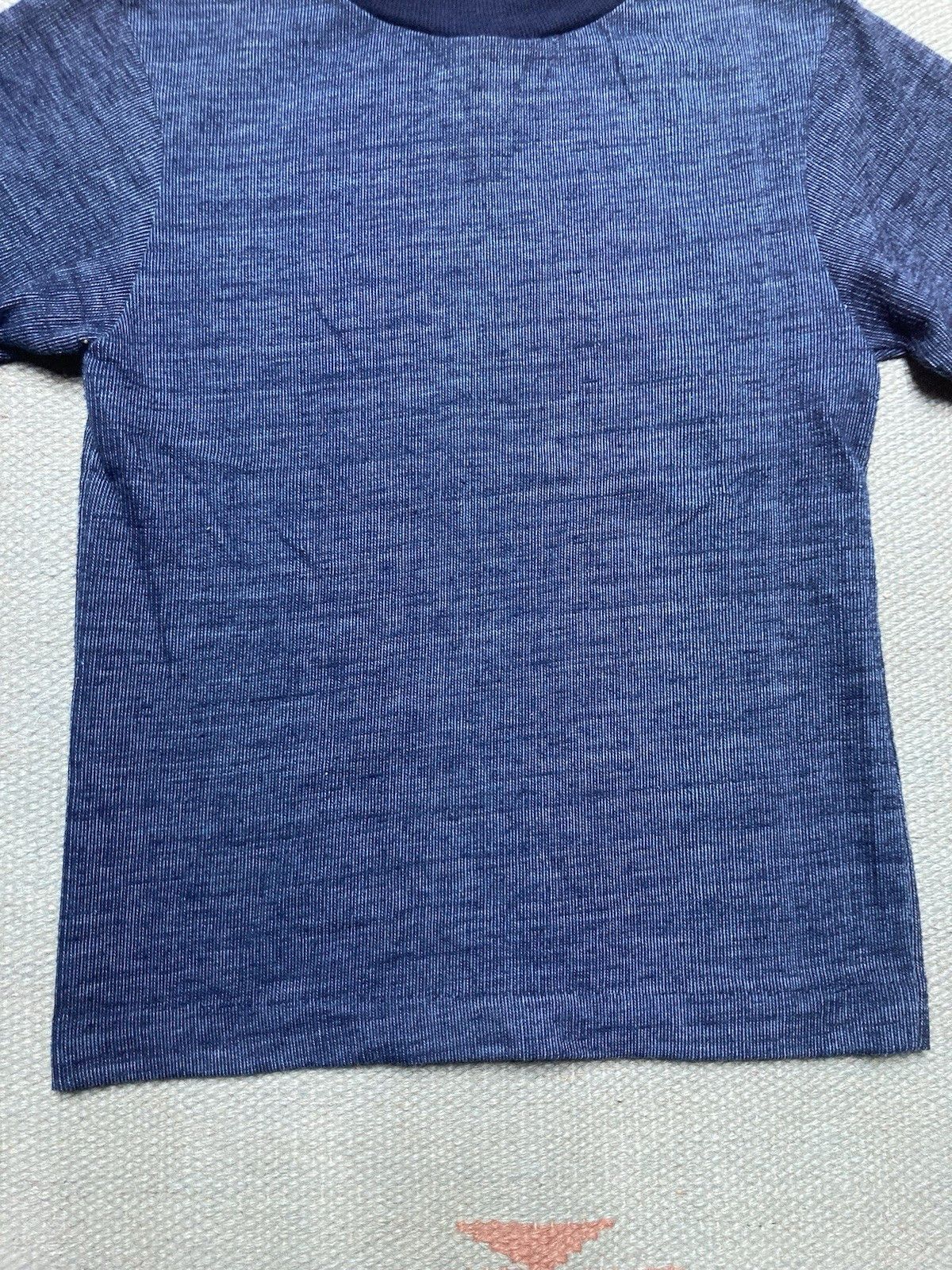 Vintage Vtg 60s t shirt heather blue soft boys 8 womens XS? Baby tee Size XS / US 0-2 / IT 36-38 - 2 Thumbnail