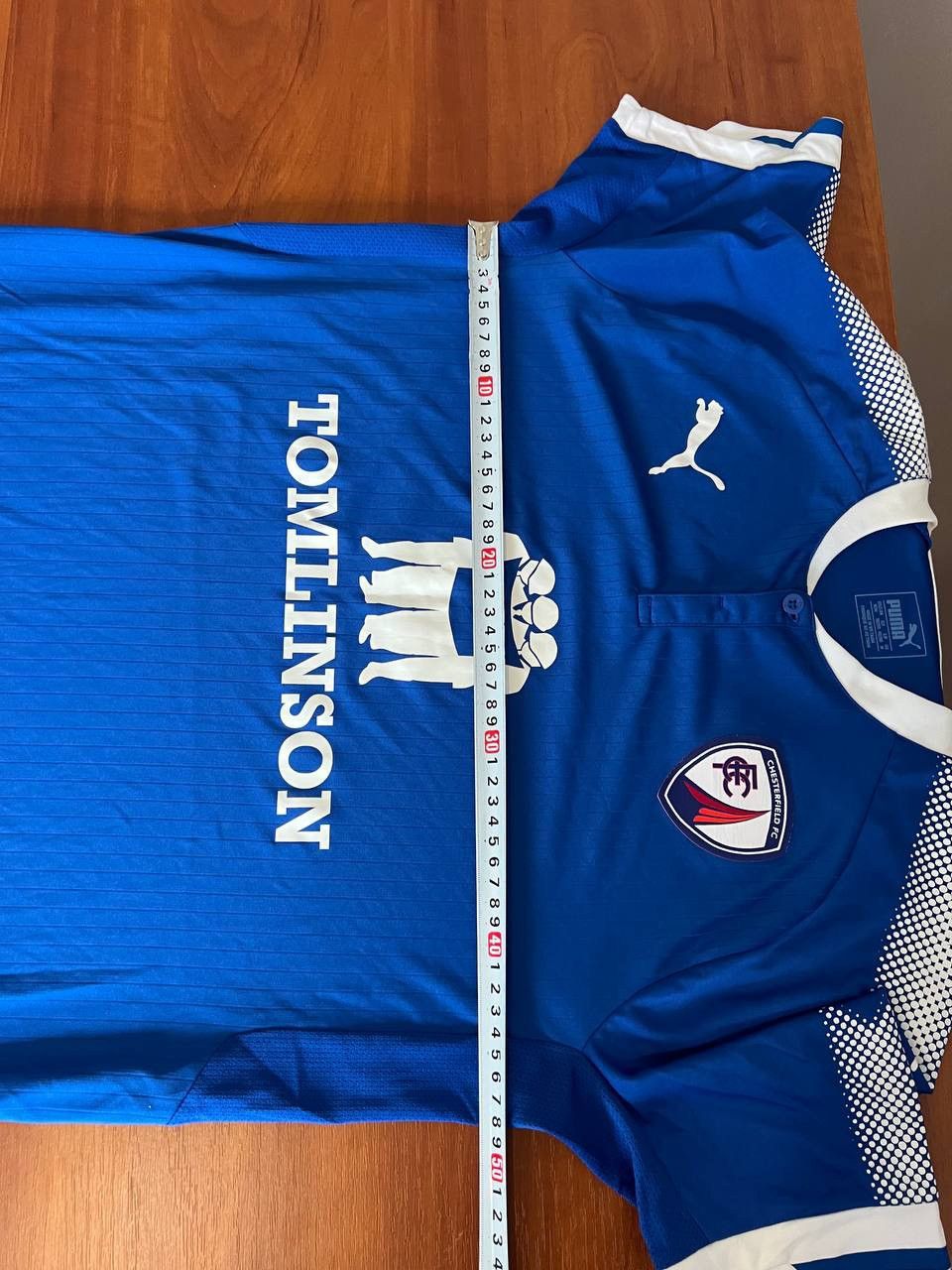 Puma 2018/19 CHESTERFIELD FC HOME SOCCER JERSEY FOOTBALL SHIRT M Size US M / EU 48-50 / 2 - 14 Thumbnail
