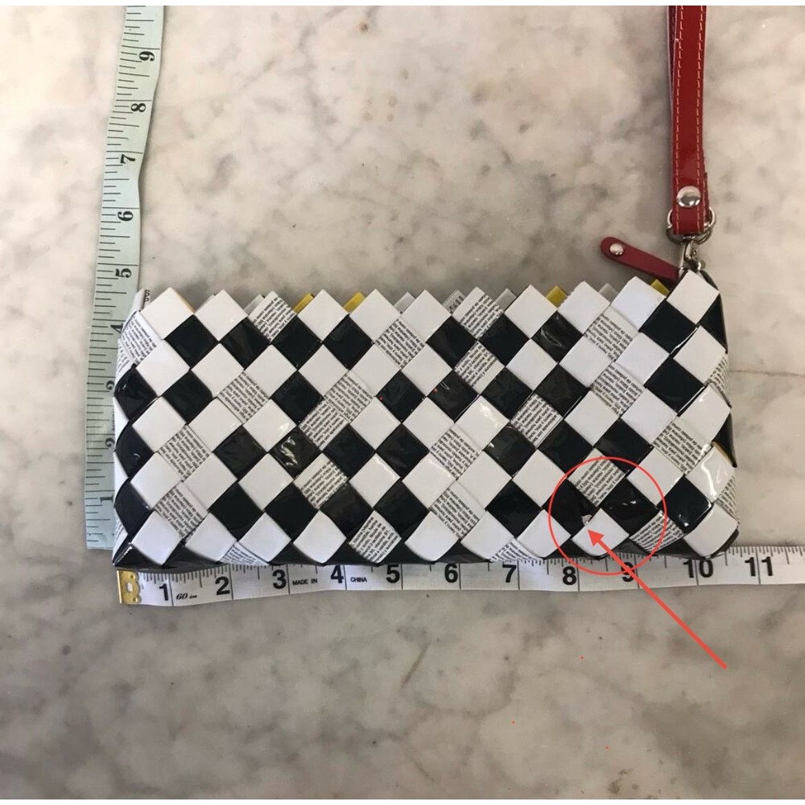 Other 90s Nahui Ollin Artisan recycled candy wrapper wristlet Size ONE SIZE - 7 Thumbnail