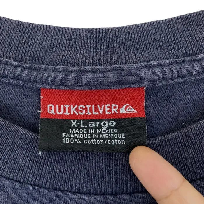 Quiksilver Vintage 90’ QUIKSILVER BONES Skull Skateboard Tee Shirt Size US XL / EU 56 / 4 - 5 Thumbnail