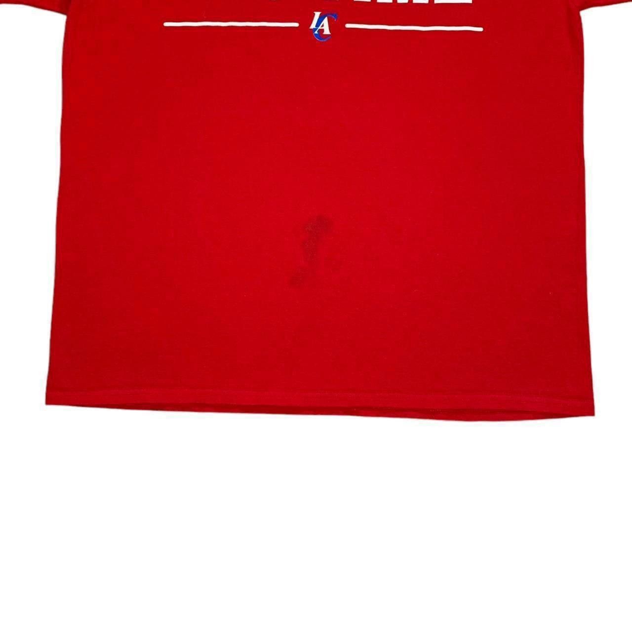 NBA VTG Nba Basketball Los Angeles Clippers Playoff Red T Shirt Size US XL / EU 56 / 4 - 2 Thumbnail