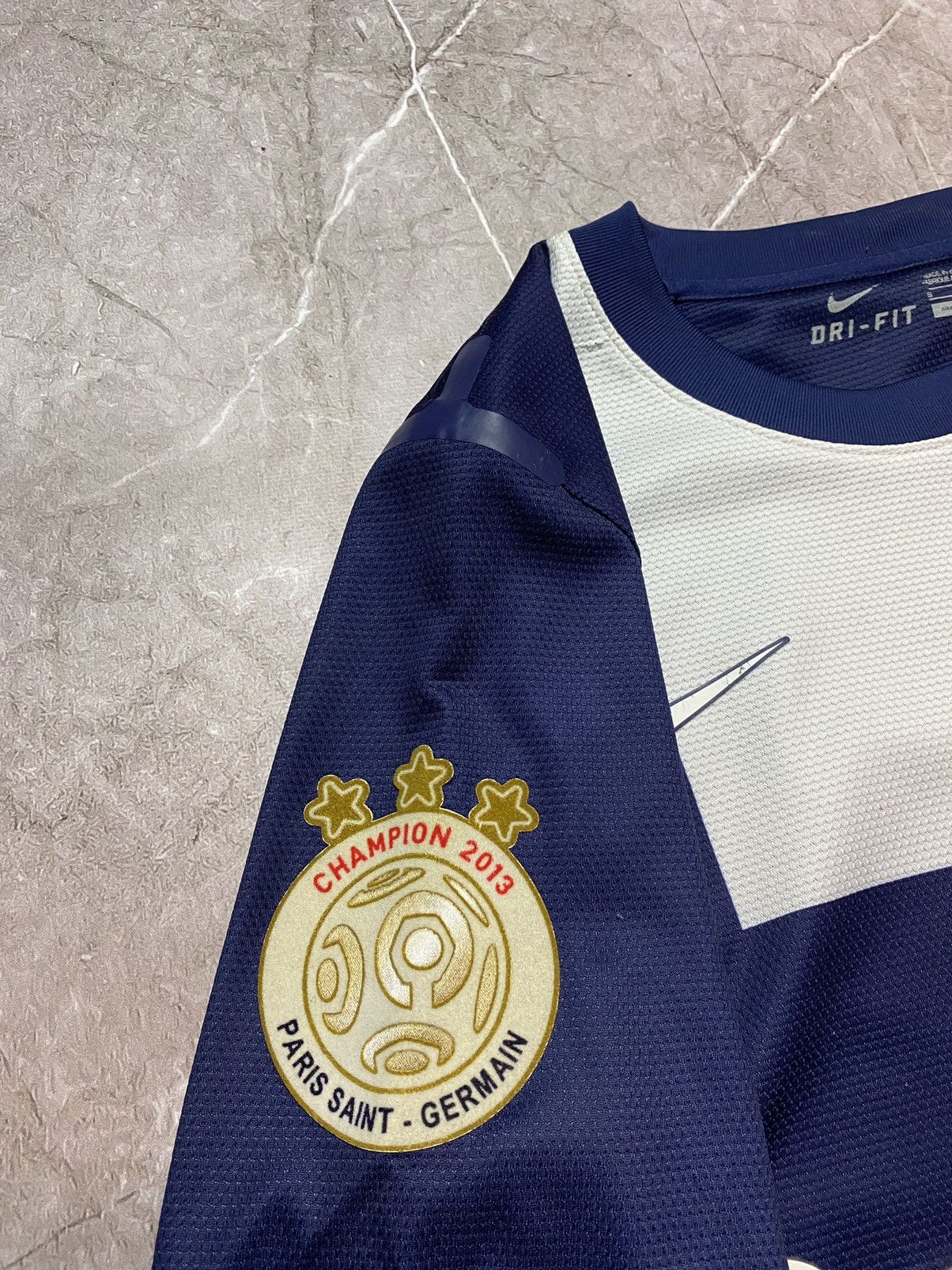 Nike Paris Saint - Germain x Cavani Match Issued Size US S / EU 44-46 / 1 - 10 Thumbnail