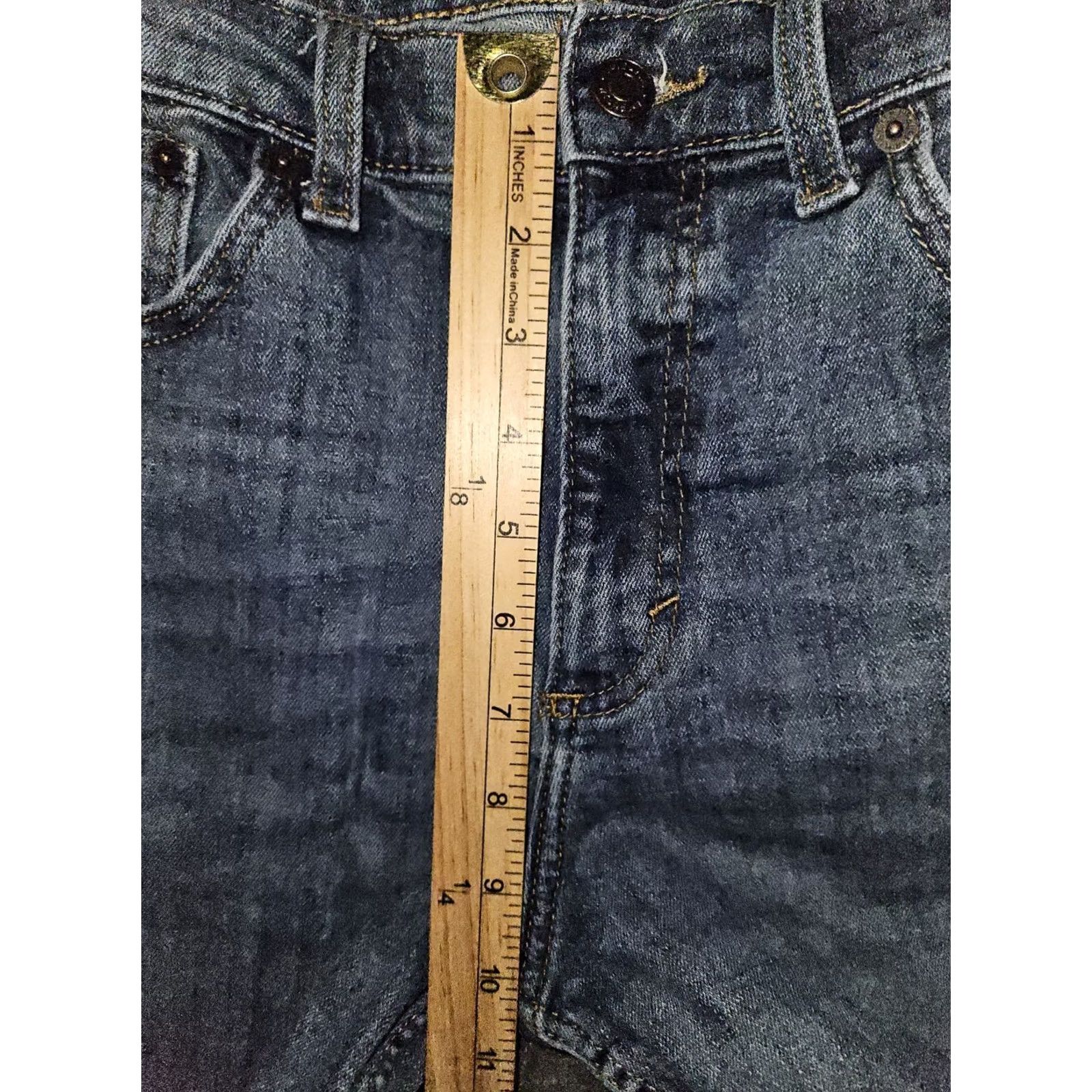 Wrangler Wrangler Jeans Straight Leg Relaxed Fit Men's 32x30 Blue Denim Mid Rise Size US 36 / EU 52 - 4 Thumbnail