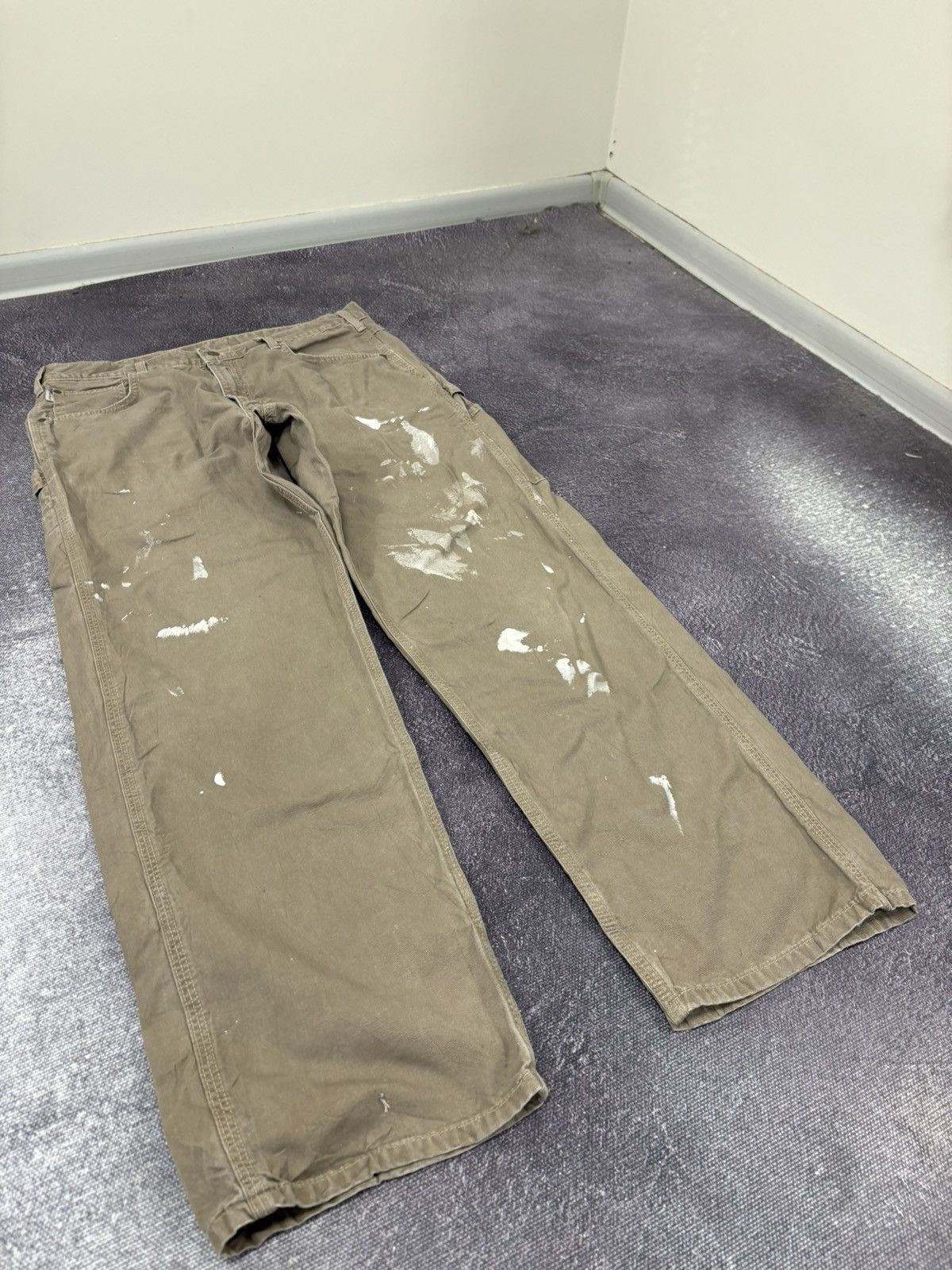 Carhartt Vintage 90s Carhartt Y2K Work Hype Baggy Pants Size US 36 / EU 52 - 10 Thumbnail