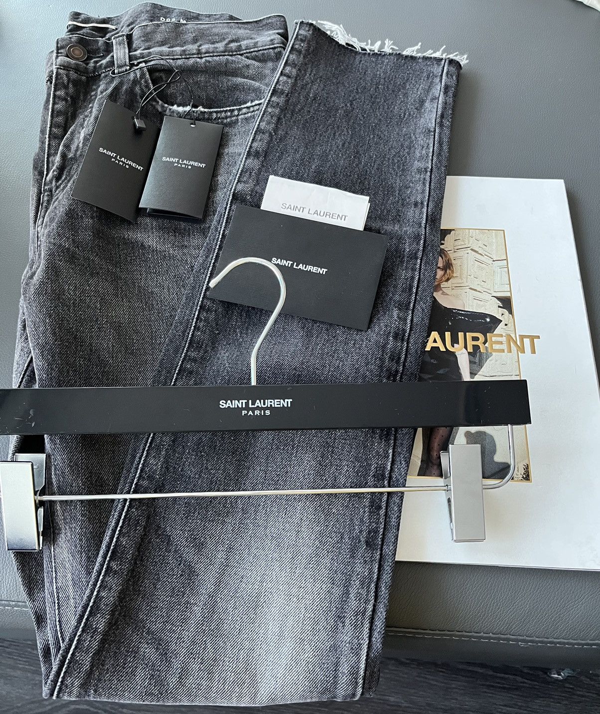 Saint Laurent Paris Saint Laurent Super Runway Skinny D02 Denim Jeans Size US 30 / EU 46 - 5 Thumbnail