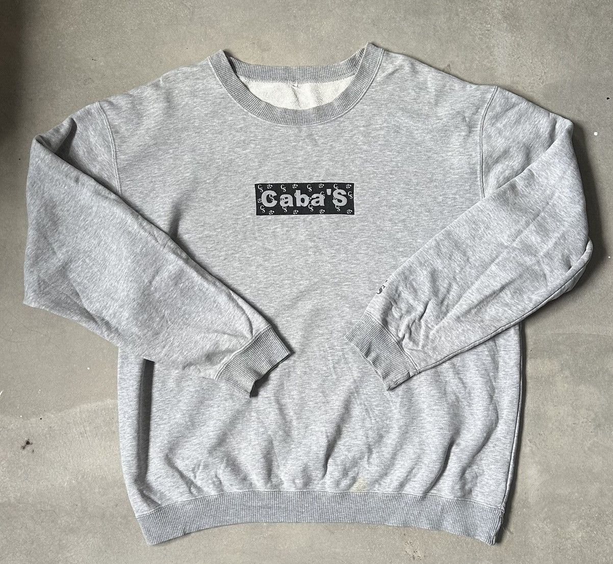 Japanese Brand VINTAGE CABA'S BOX LOGO SWEATSHIRT Size US XL / EU 56 / 4 - 1 Thumbnail