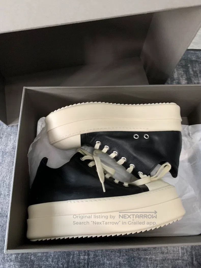 Rick Owens Rick Owens Main Line Thick Bottom Low-cut Chuck Taylor Size US 7.5 / IT 37.5 - 9 Thumbnail