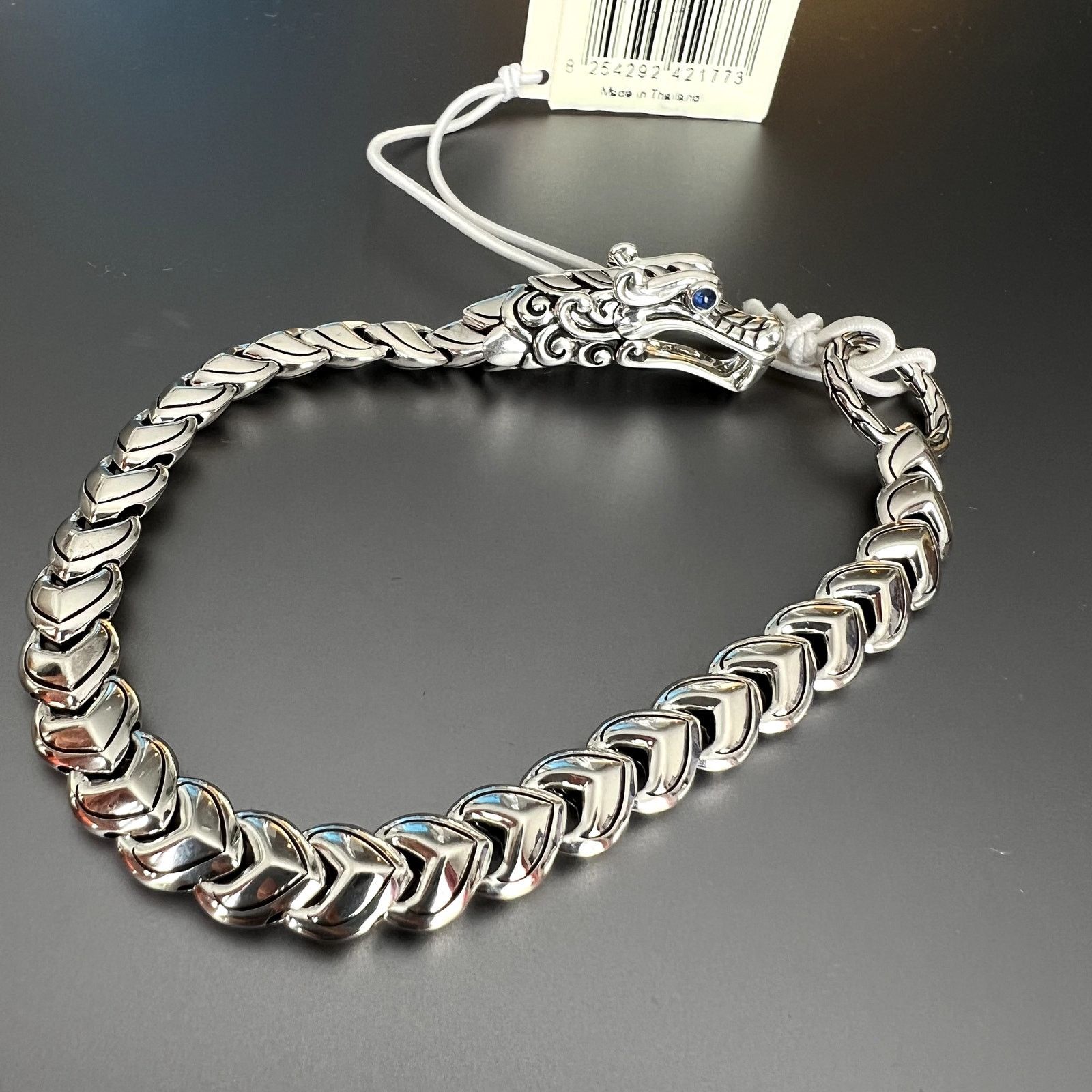 John Hardy John Hardy Naga DragonBracelet Sterling Silver 7mm unisex Size ONE SIZE - 1 Thumbnail