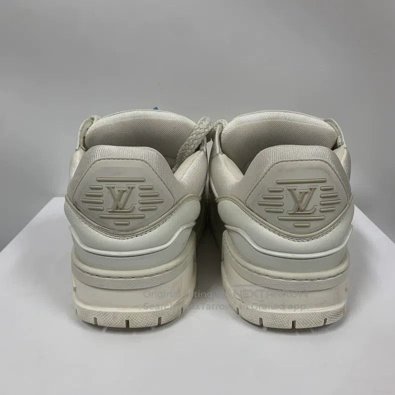 Louis Vuitton Louis Vuitton Trainer White Fat Ding shoes Size US 6.5 / EU 39-40 - 6 Thumbnail