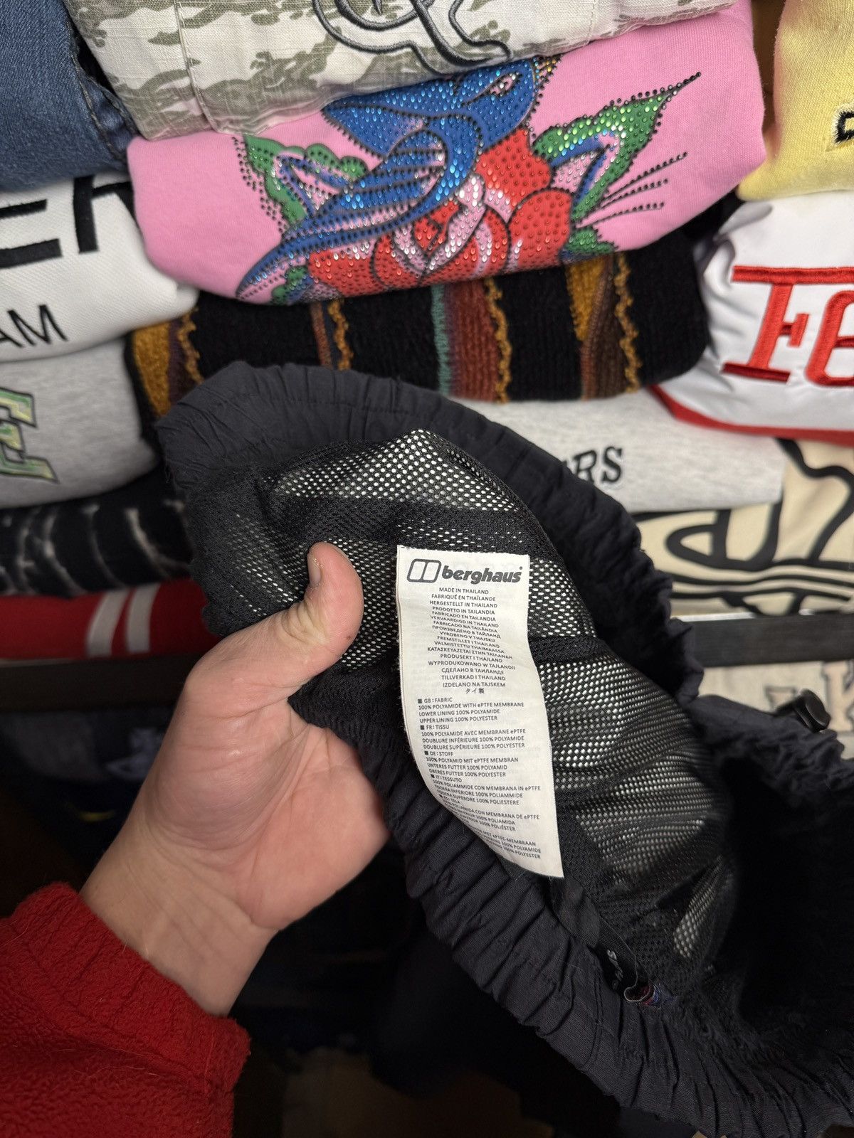 Berghaus Berghaus Gore-Tex Outdoor Zip Track Pants Size US 34 / EU 50 - 12 Thumbnail