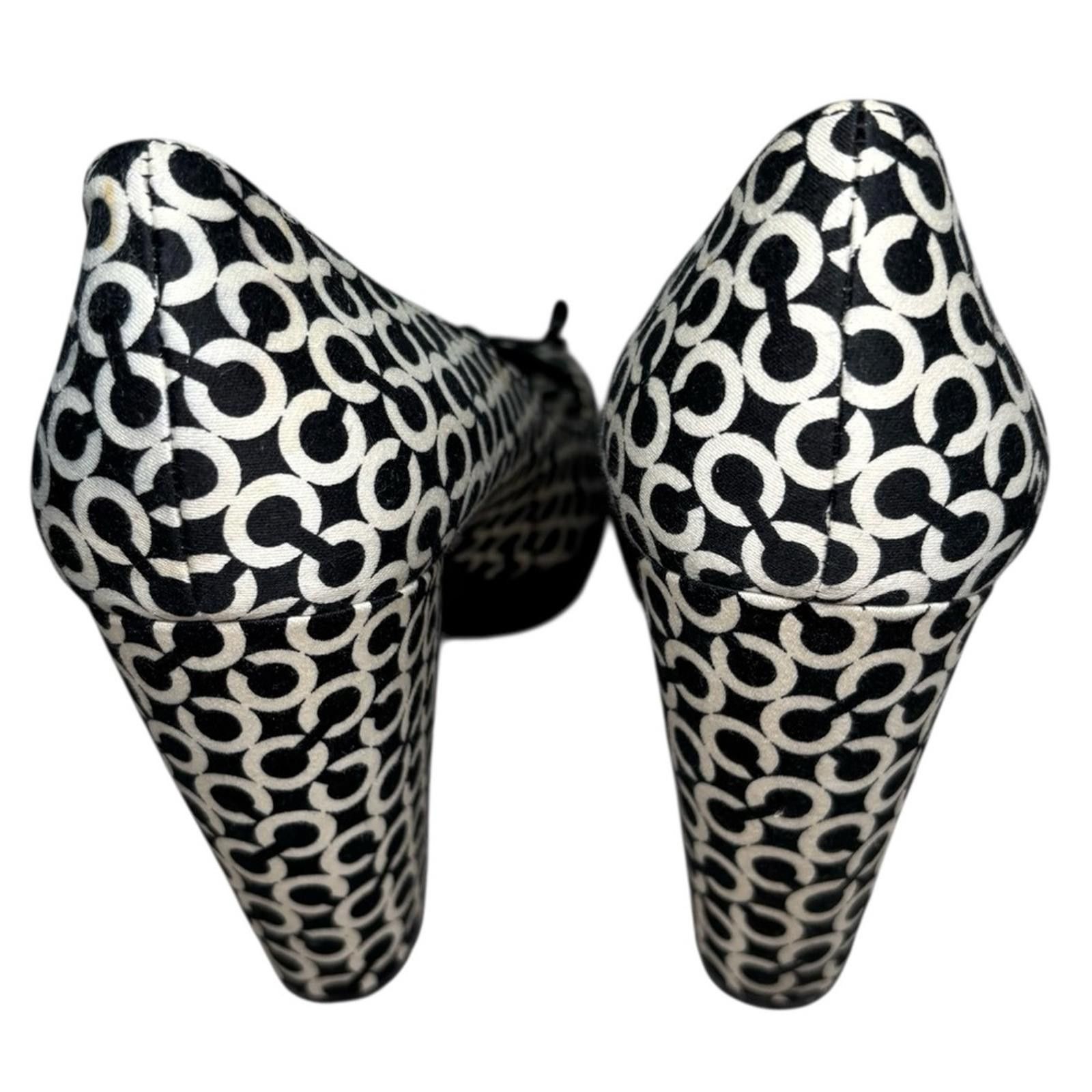 Coach Coach Corey Signature Peep Toe Platform Heels - NIB (New) Size US 8.5 / IT 38.5 - 4 Thumbnail