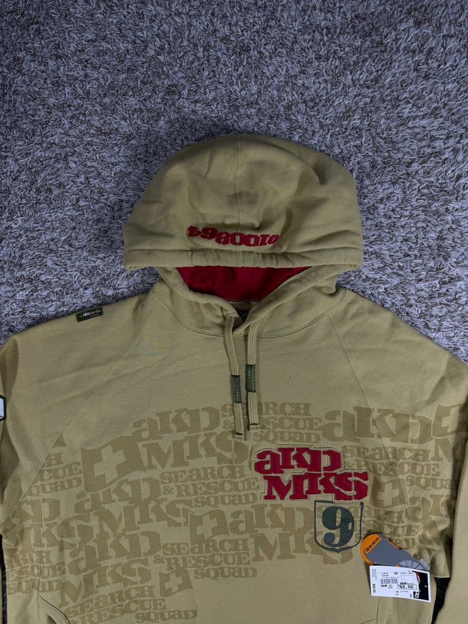 Akademiks Vintage Akademiks Y2K Pullover Hoodie Hip Hop Logo Size US XXL / EU 58 / 5 - 2 Thumbnail