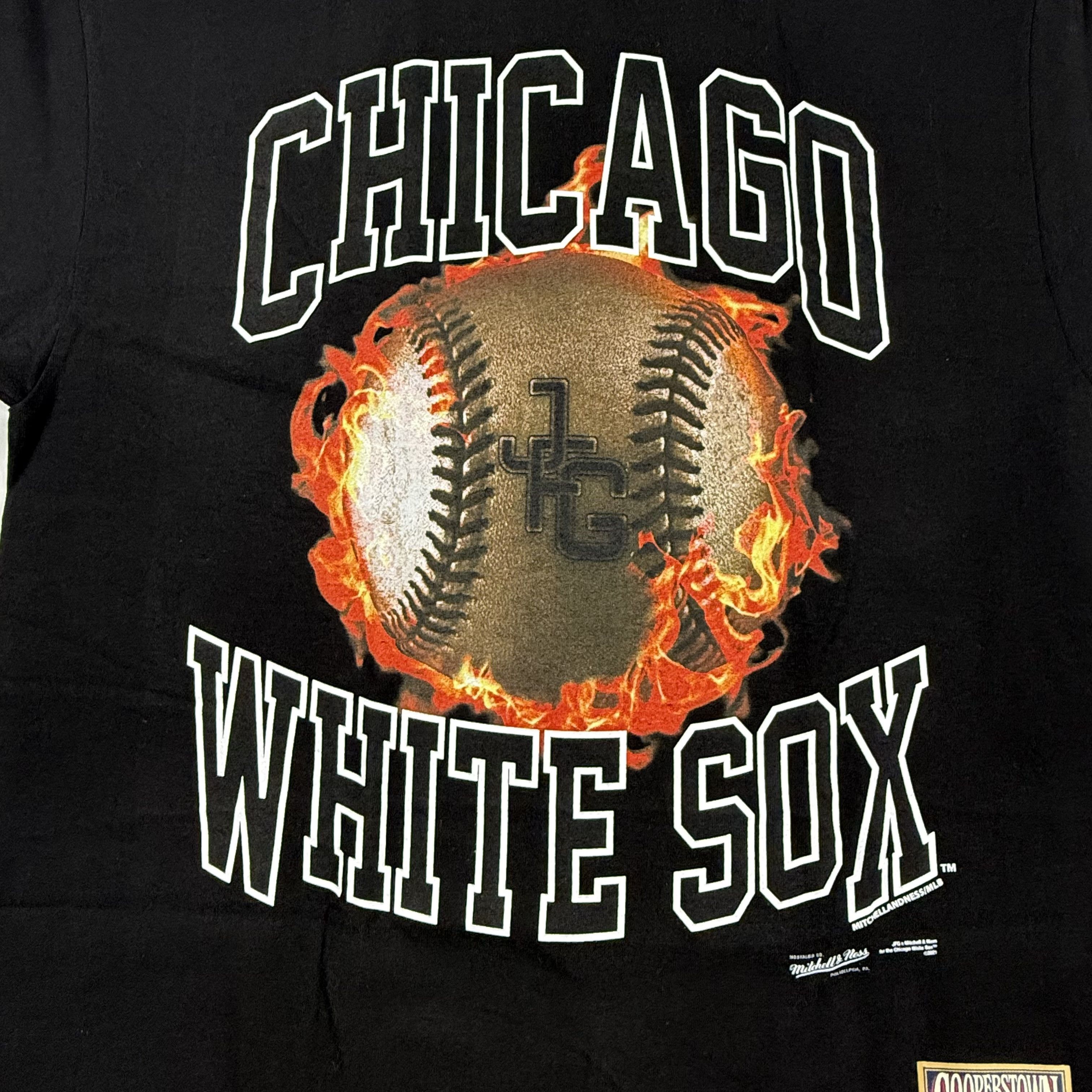 Mitchell & Ness Mitchell & Ness Chicago White Sox Flaming Shirt Cooperstown Size US L / EU 52-54 / 3 - 3 Thumbnail