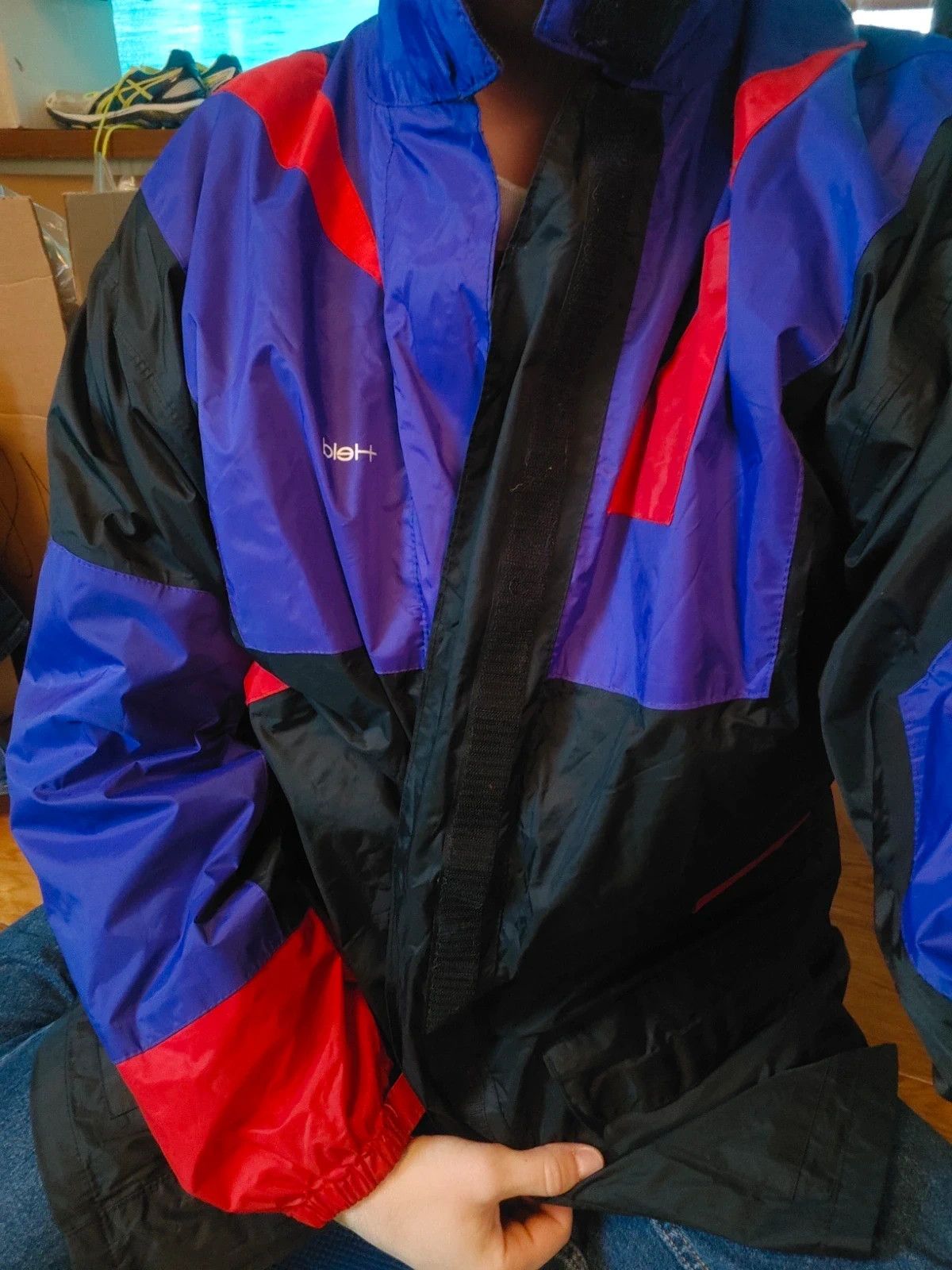 Other Held Moto Jacket Mens Large full zip black windbreaker Size US L / EU 52-54 / 3 - 4 Thumbnail