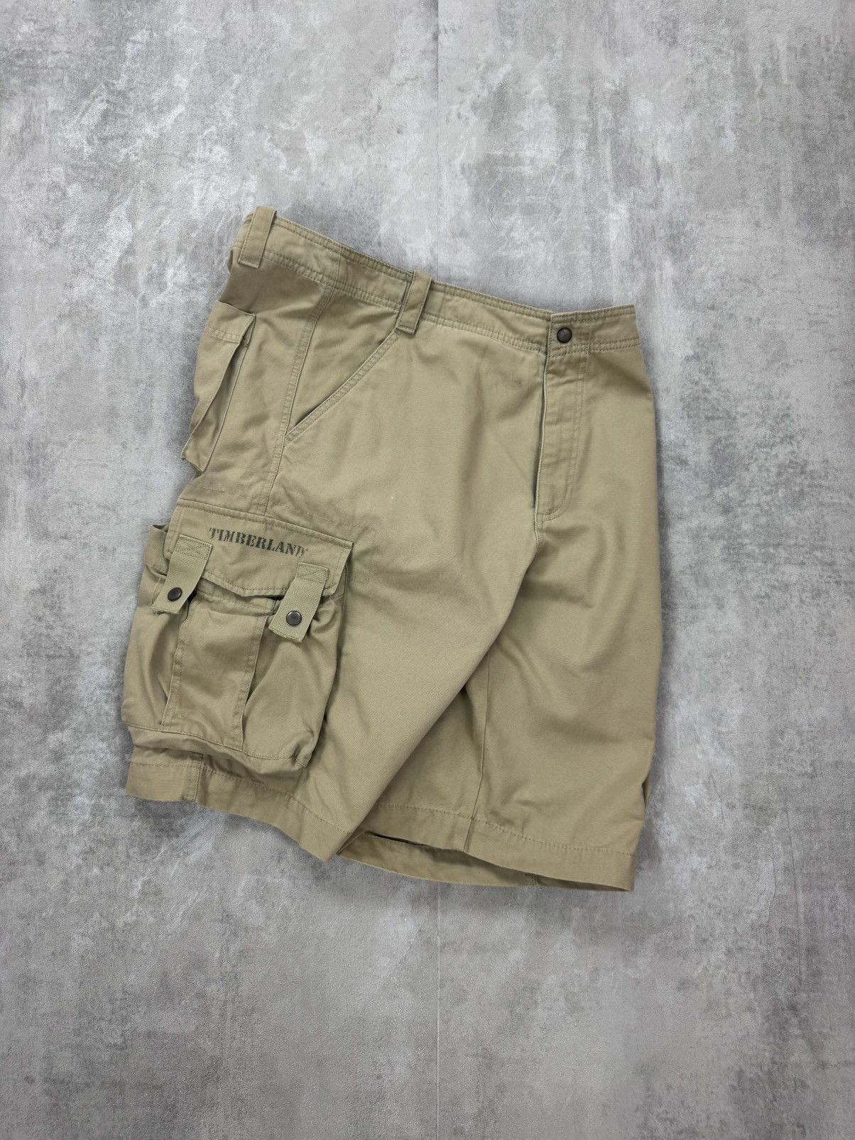 Timberland TIMBERLAND Military Cargo shorts Rare Vintage Mens size 34 Size US 34 / EU 50 - 2 Thumbnail