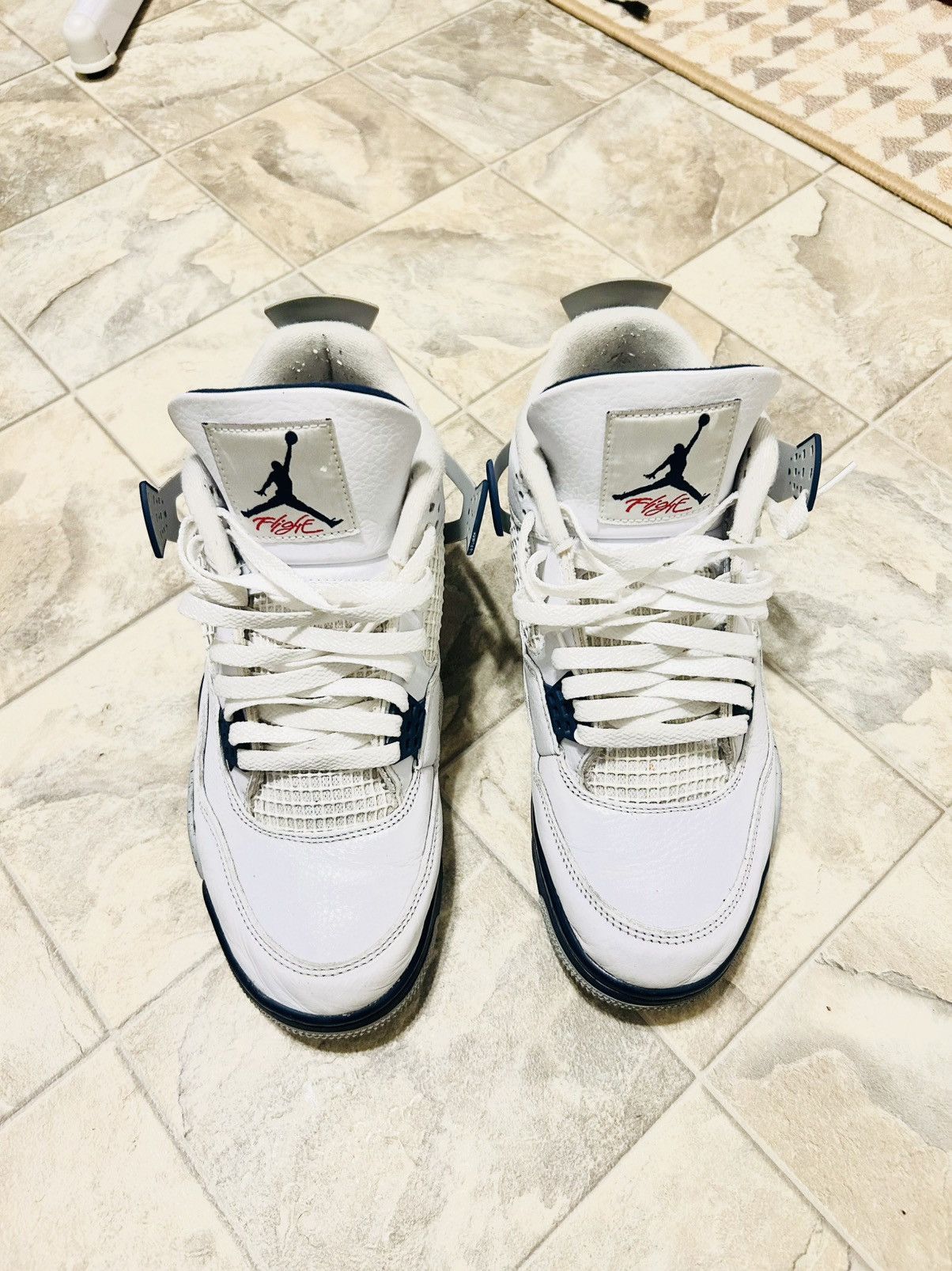 Jordan Brand jordan 4 navy Size US 10.5 / EU 43-44 - 1 Thumbnail