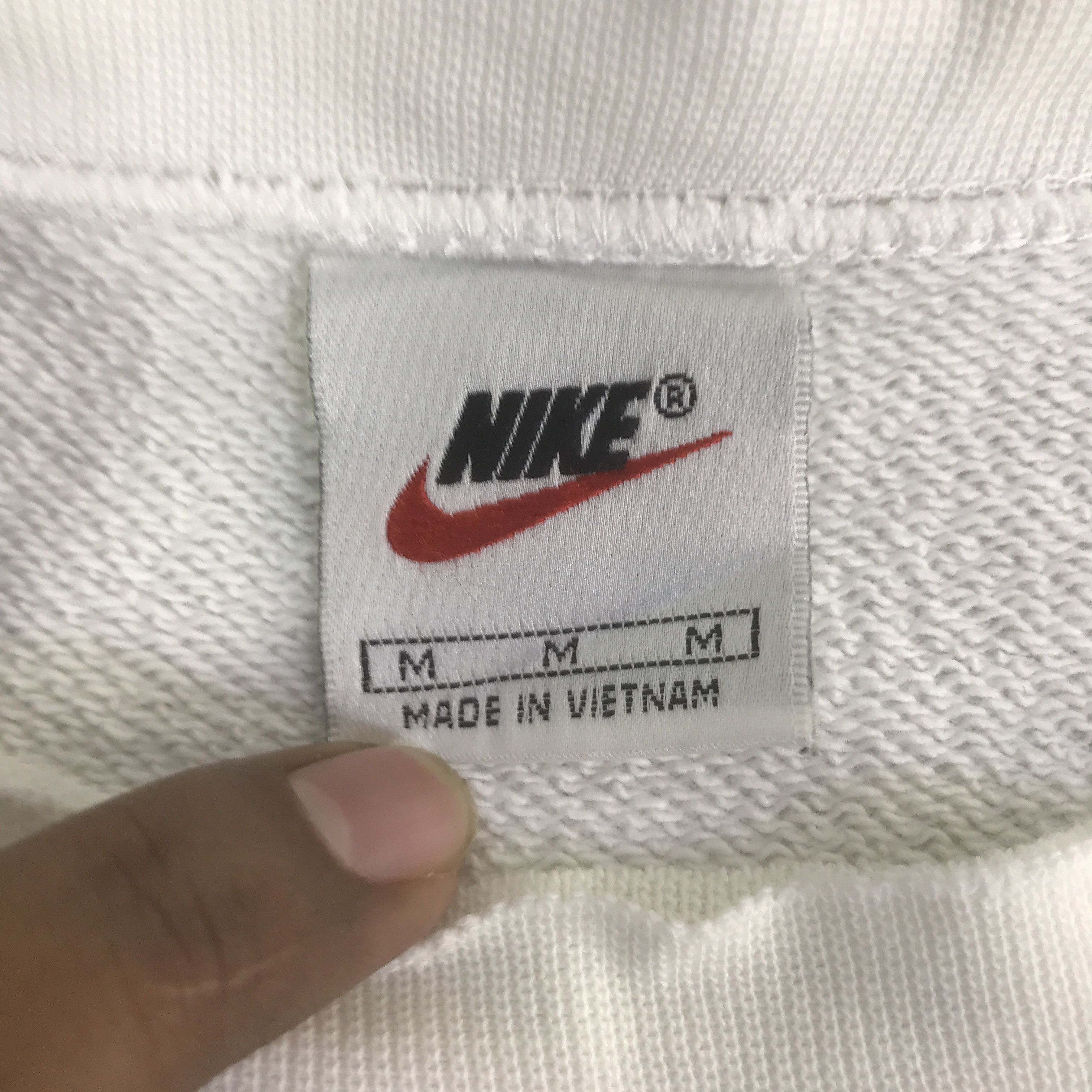 Nike 90s NIKE BIG LOGO DISTRESSED SWEATSHIRT K127B8 Size US M / EU 48-50 / 2 - 9 Thumbnail