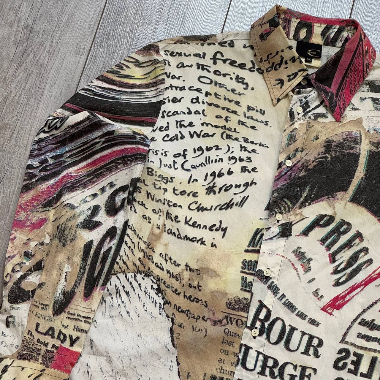 Just Cavalli Just Cavalli Archive Printed Shirt Size US L / EU 52-54 / 3 - 2 Thumbnail