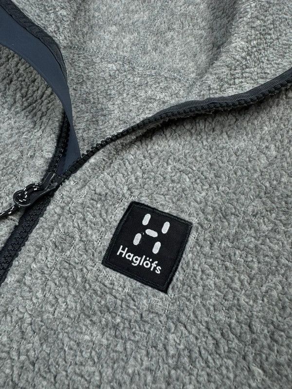 Haglofs Vintage Haglofs fleece gray M logo lamb zip Size M / US 6-8 / IT 42-44 - 4 Thumbnail