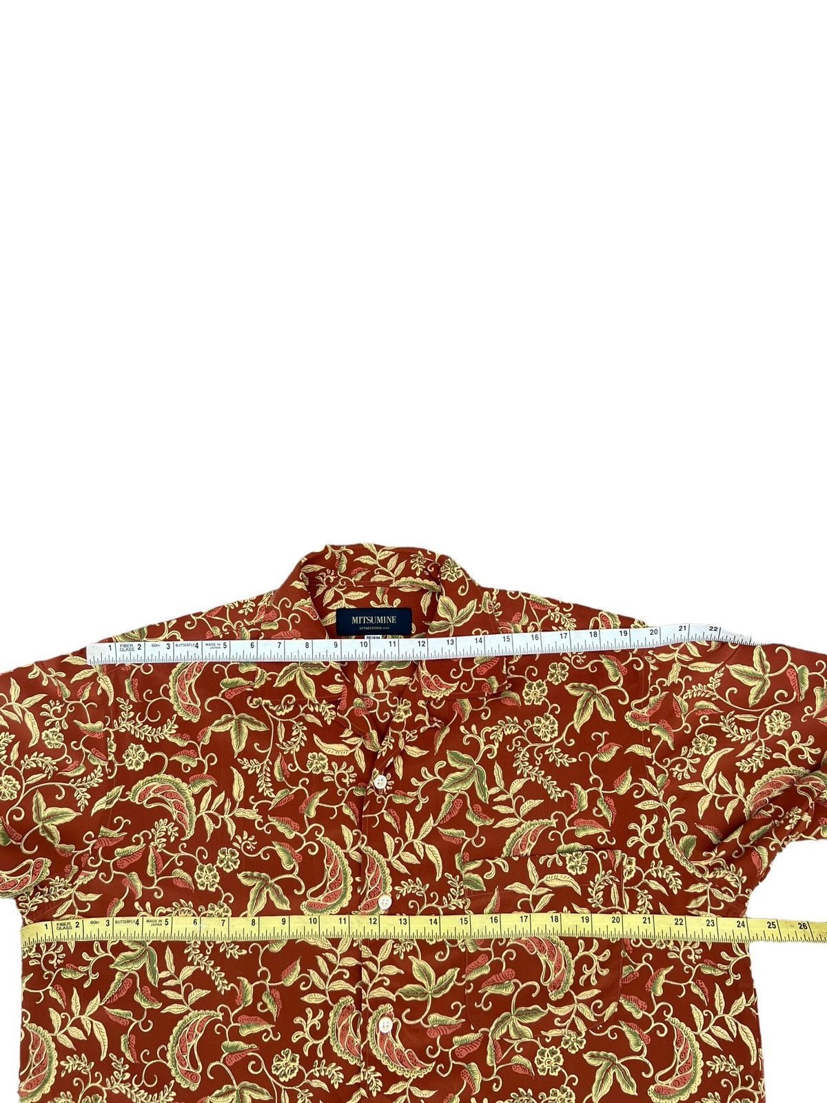 Other Vintage 90s MITSUMINE Japan Flowers Oversized Hawaiian Shirt Size US M / EU 48-50 / 2 - 2 Thumbnail