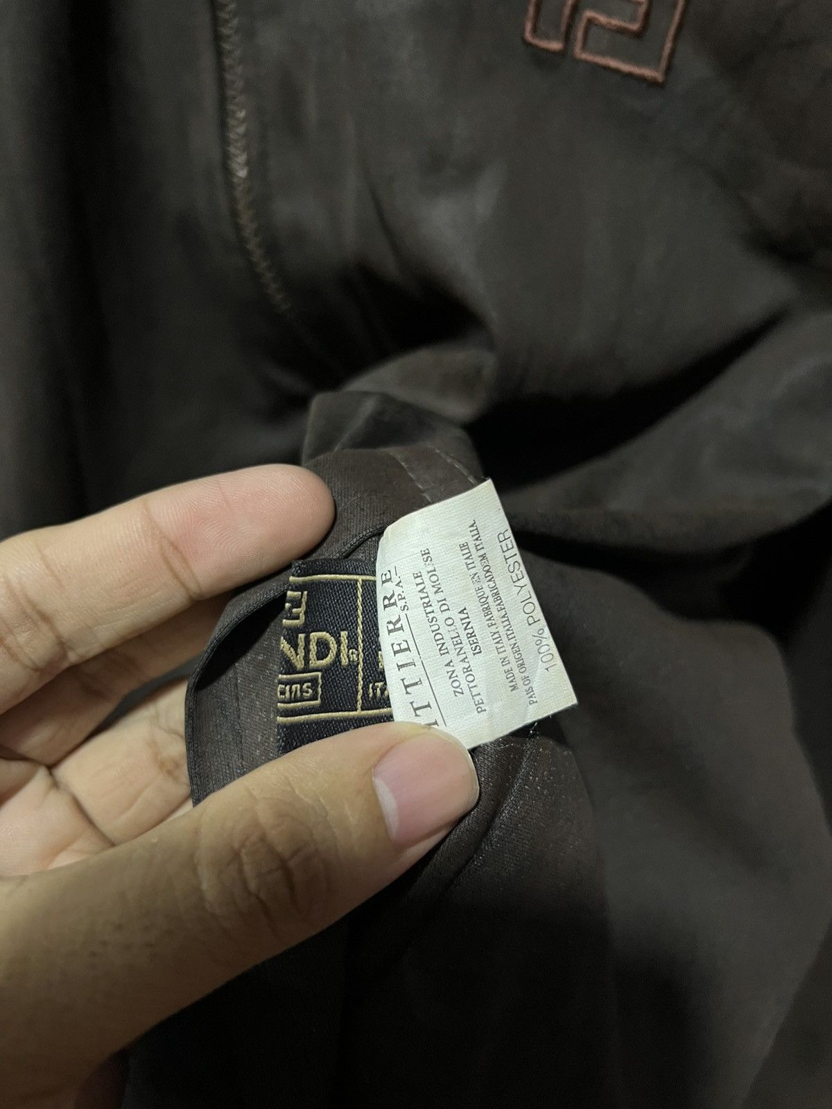 Fendi FENDI reversible jacket monogram/big logo design Size US XXL / EU 58 / 5 - 8 Thumbnail