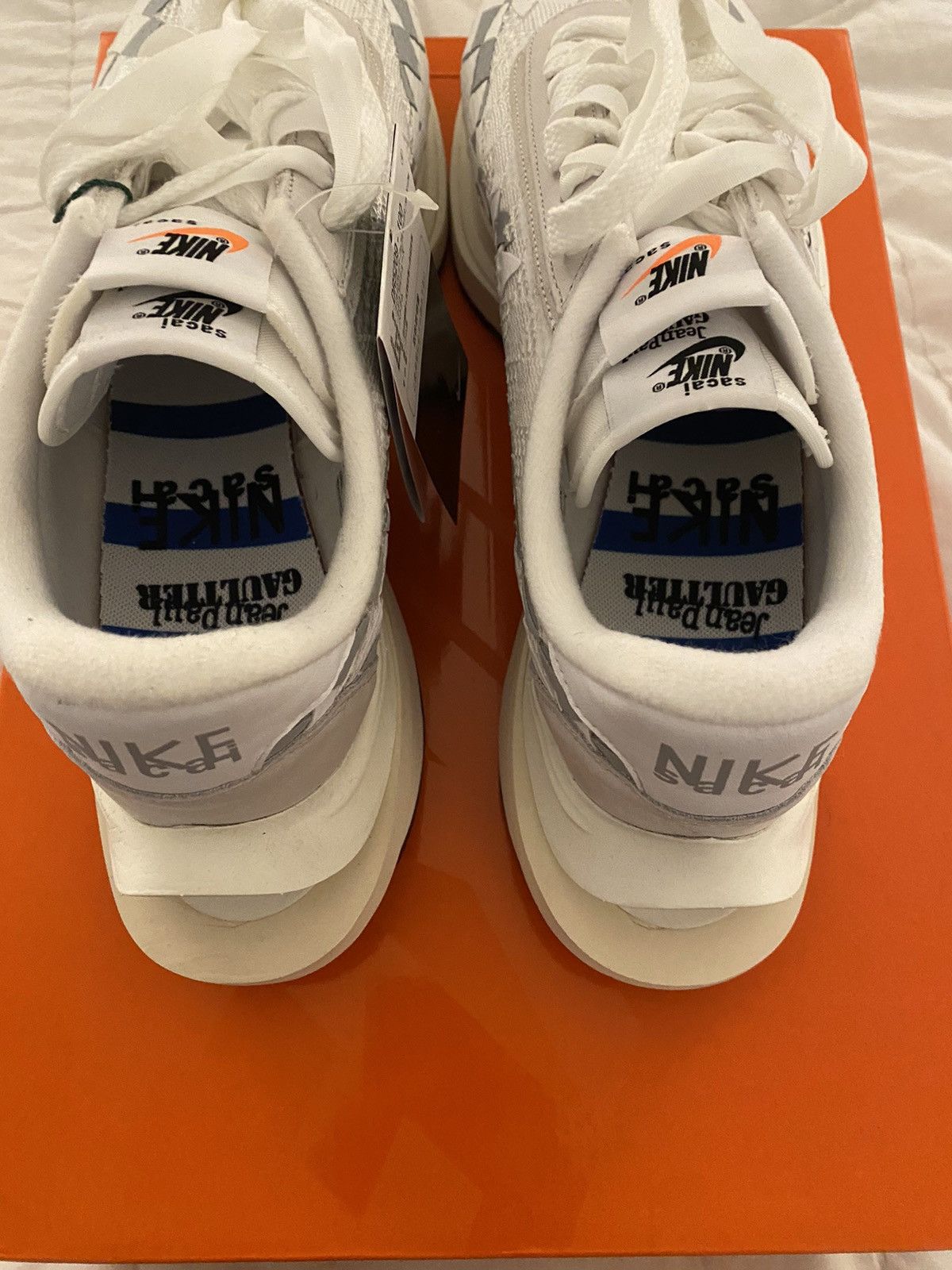 Jean Paul Gaultier x Sacai x Nike VaporWaffle Woven White