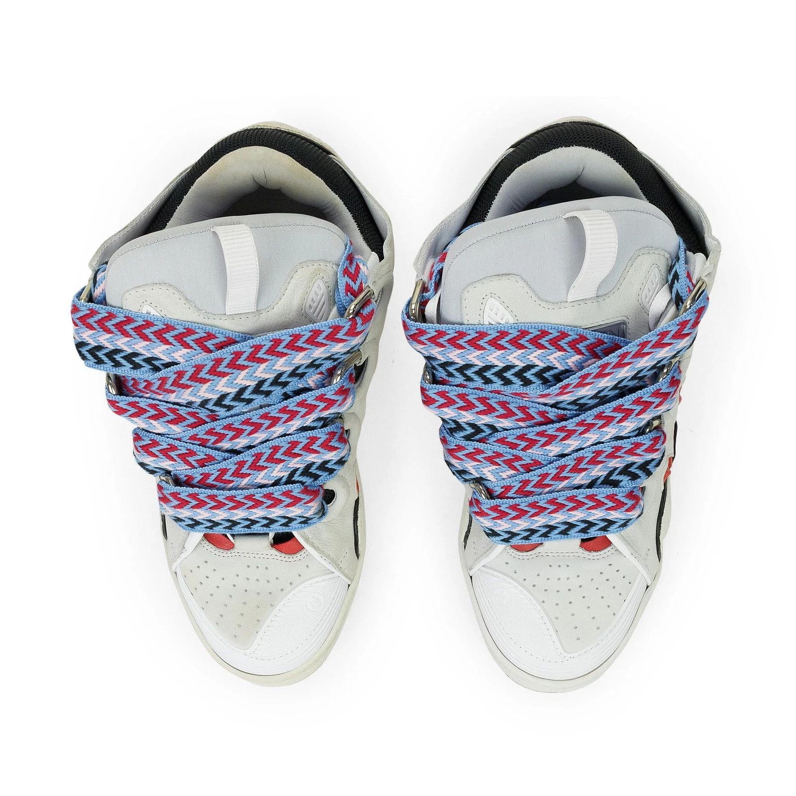 Lanvin Lanvin 'Grey & Blue Curb' Sneakers Size US 8 / EU 41 - 4 Thumbnail
