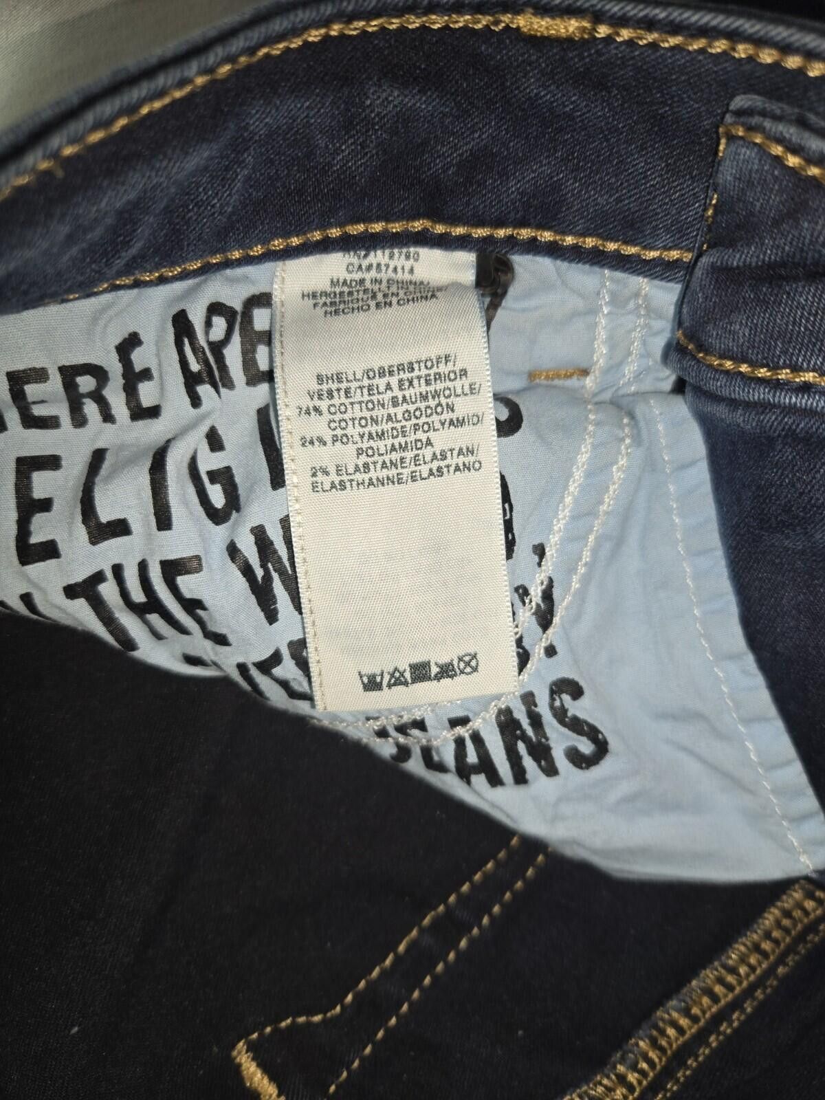 True Religion True Religion Jeans Women's Jennie Curvy Bootcut Denim 31 Size 31" - 5 Thumbnail