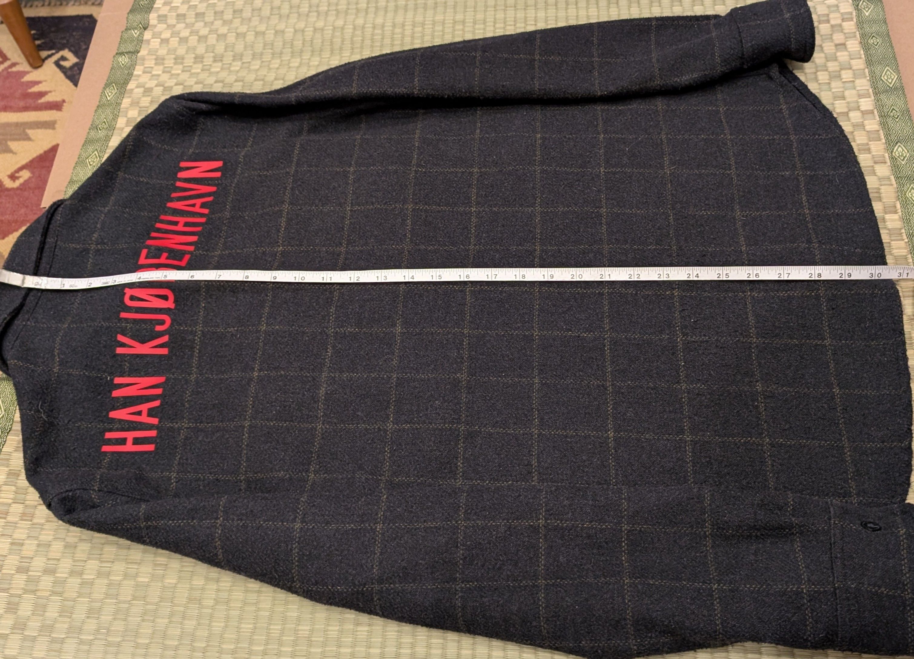 Han Kjobenhavn Han Kjobenhavn Garden Shirt Plaid Wool Blend Size US L / EU 52-54 / 3 - 6 Thumbnail