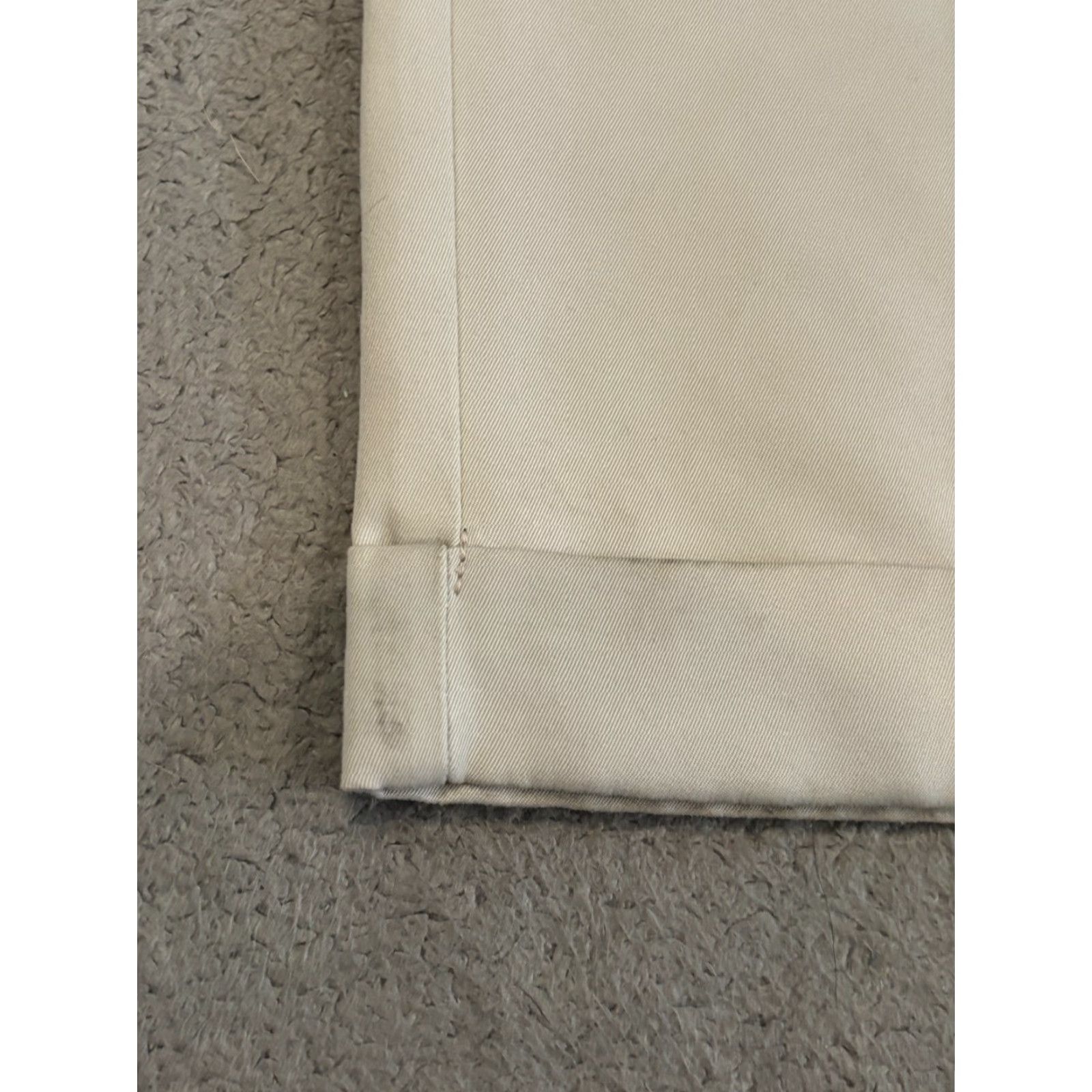 Dockers DOCKERS Golf Pants Mens 38X30 Beige Khaki Pleated Cuffed Straight Leg Casual Size US 38 / EU 54 - 3 Thumbnail