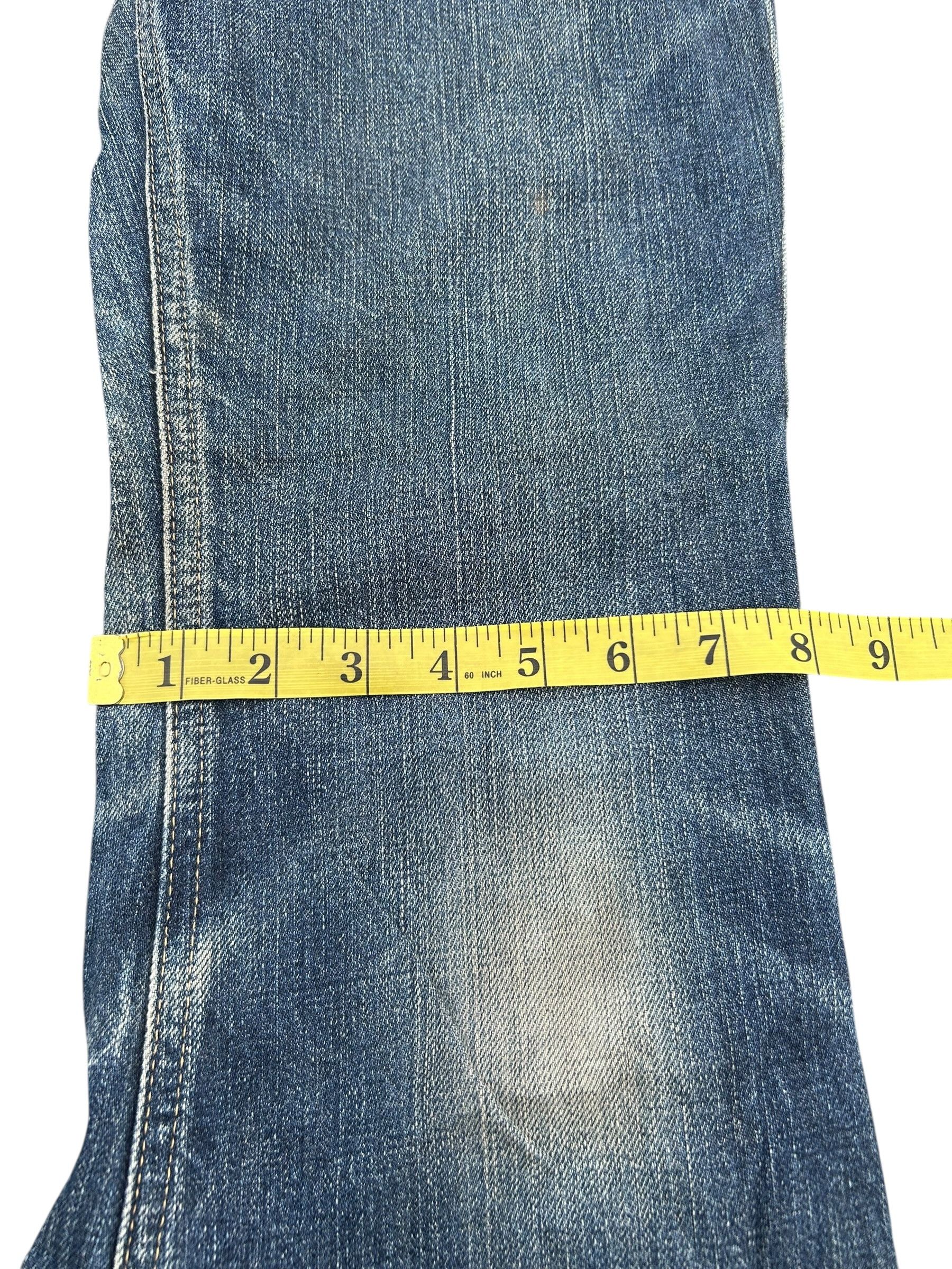 Japanese Brand × Kapital × Vintage Flare Vintage Lee Riders Denim Jeans Size US 30 / EU 46 - 16 Thumbnail