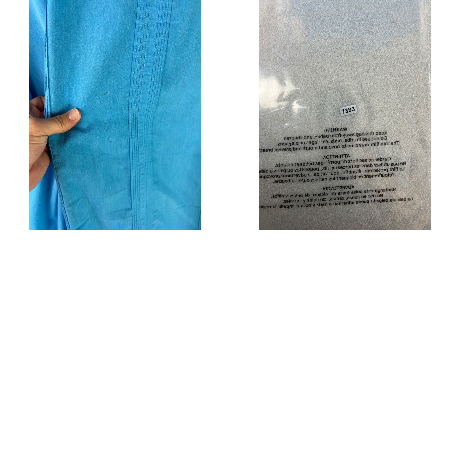 Haband VINTAGE Haband Guayabera Shirt Mens 4XL Blue Zip Front Embroidered 4-Pocket Size US XXL / EU 58 / 5 - 8 Thumbnail